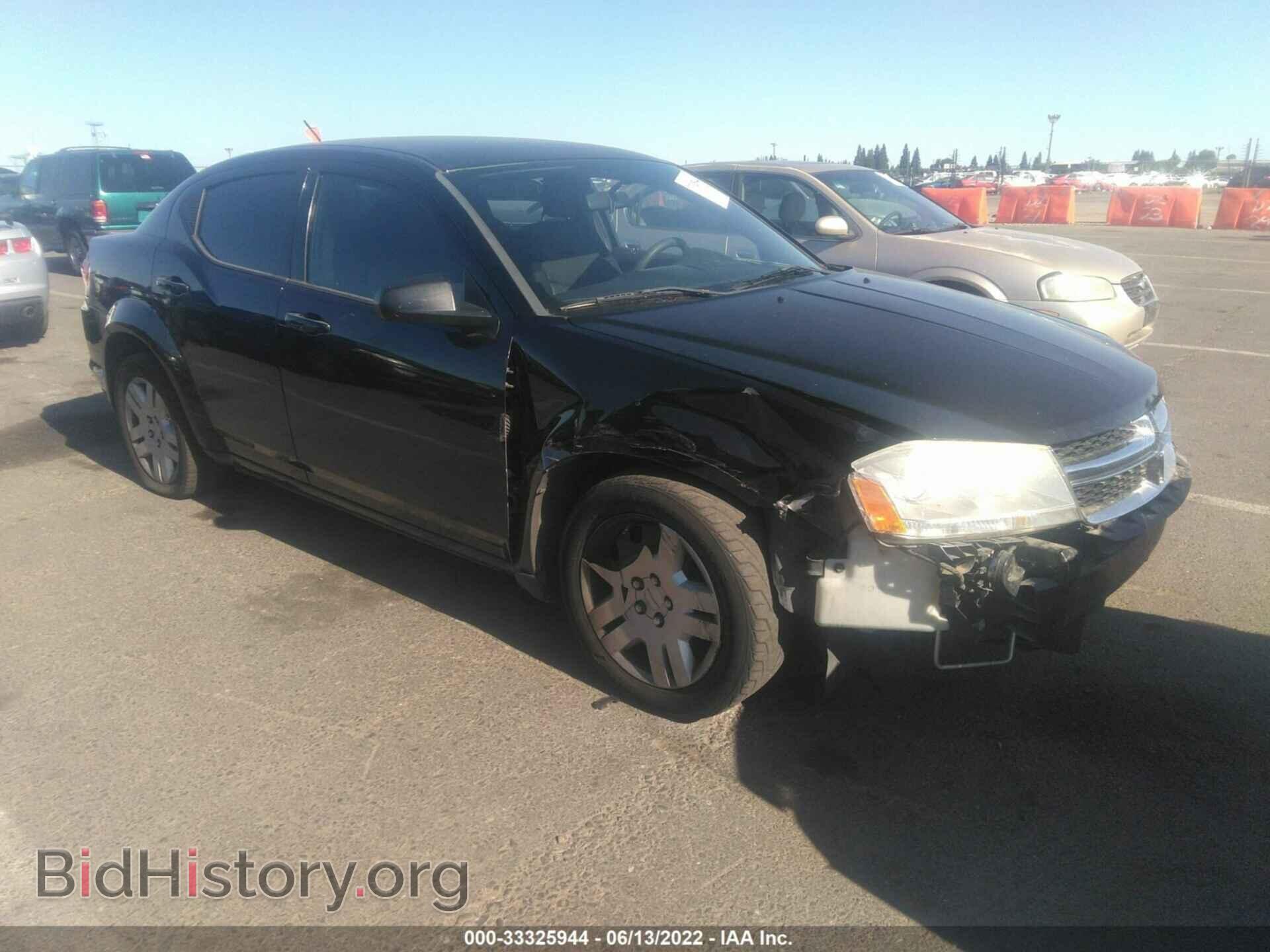 Photo 1C3CDZAB9CN111776 - DODGE AVENGER 2012
