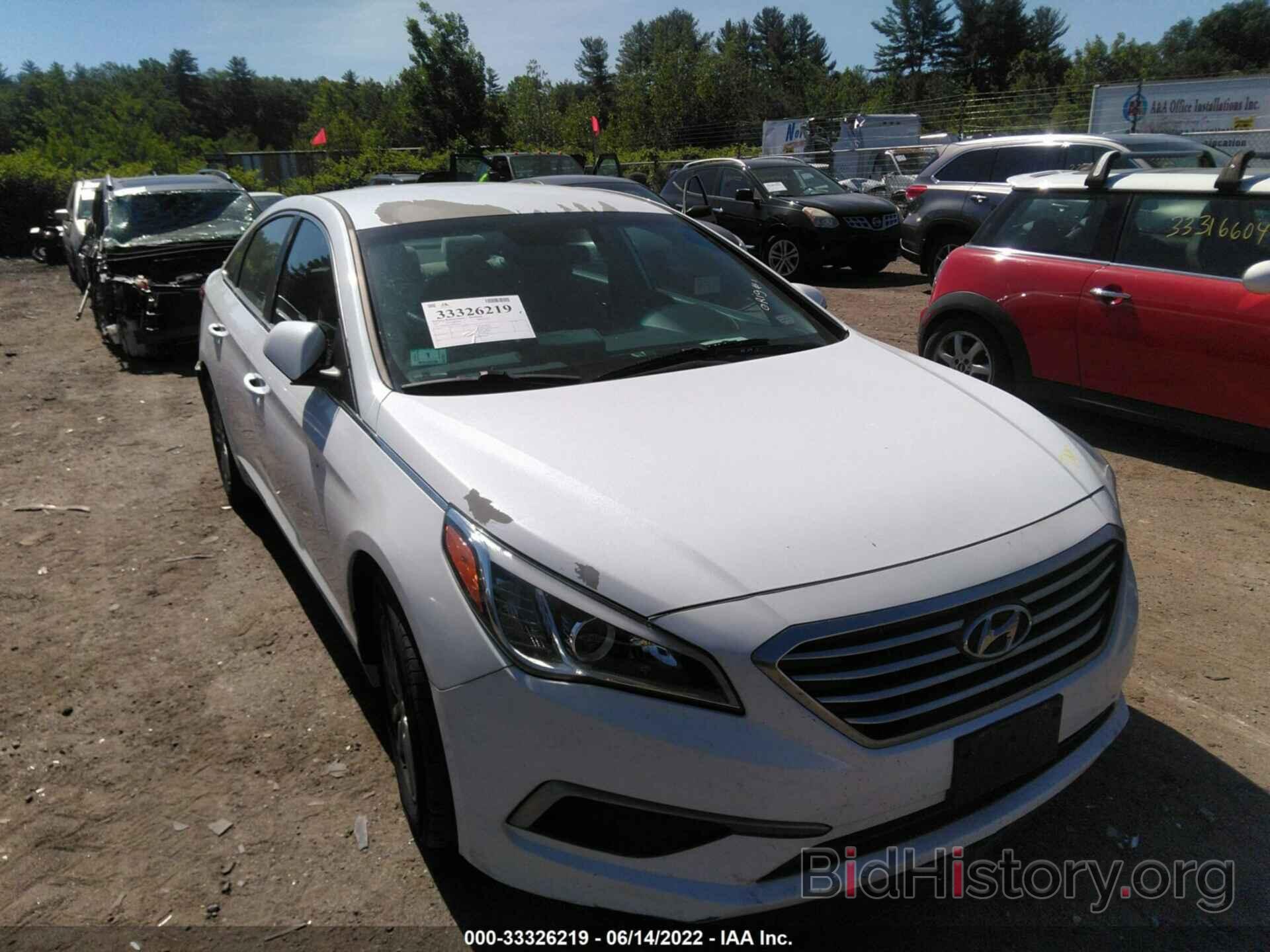 Photo 5NPE24AF4HH473425 - HYUNDAI SONATA 2017