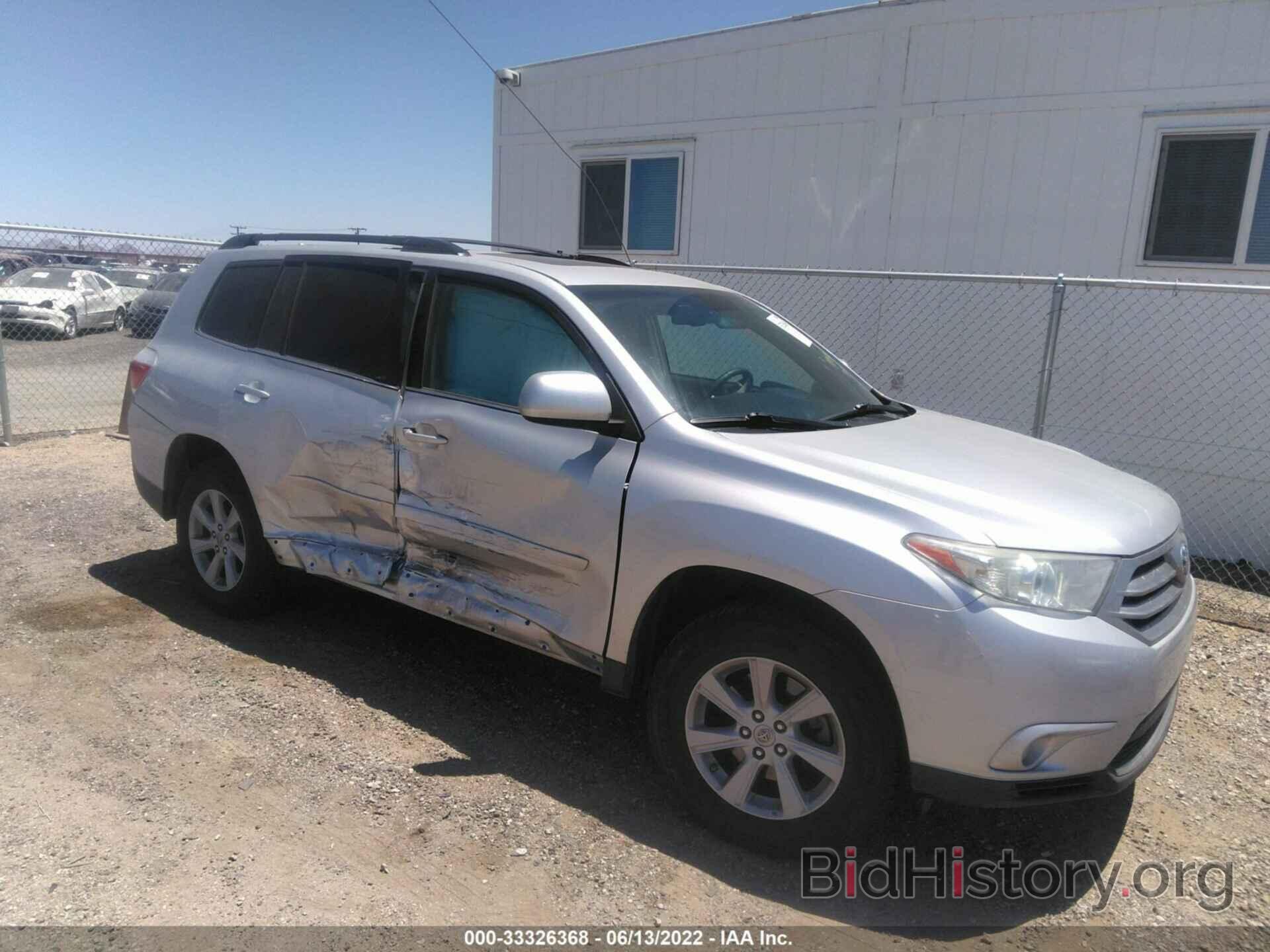 Фотография 5TDZK3EH0DS122717 - TOYOTA HIGHLANDER 2013