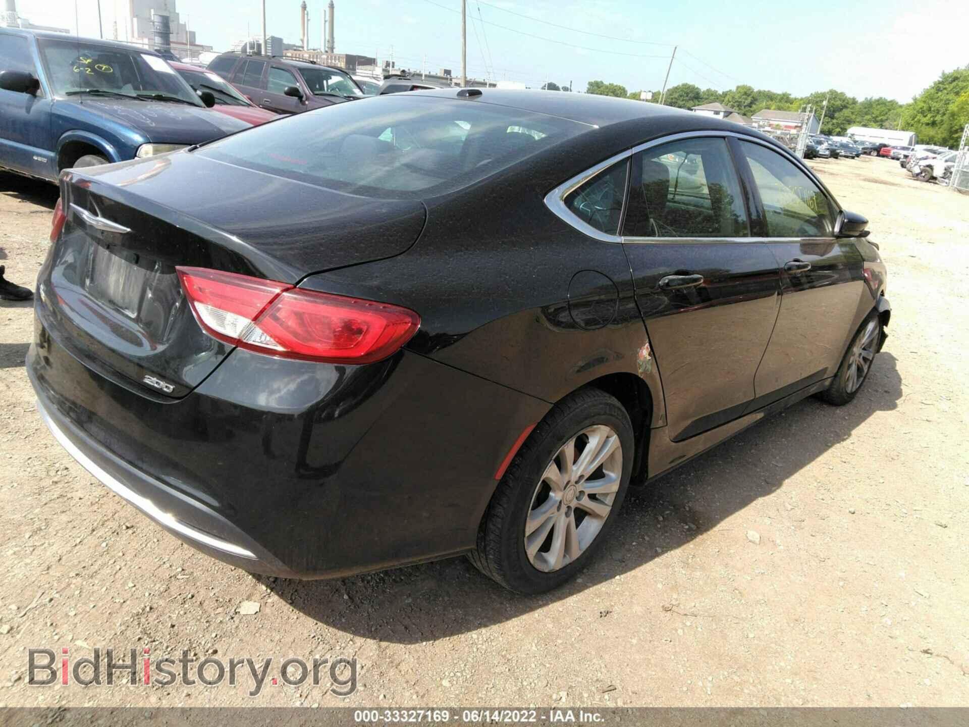 2015 CHRYSLER 200 - VIN: 1C3CCCAB2FN608298 - Фото 4