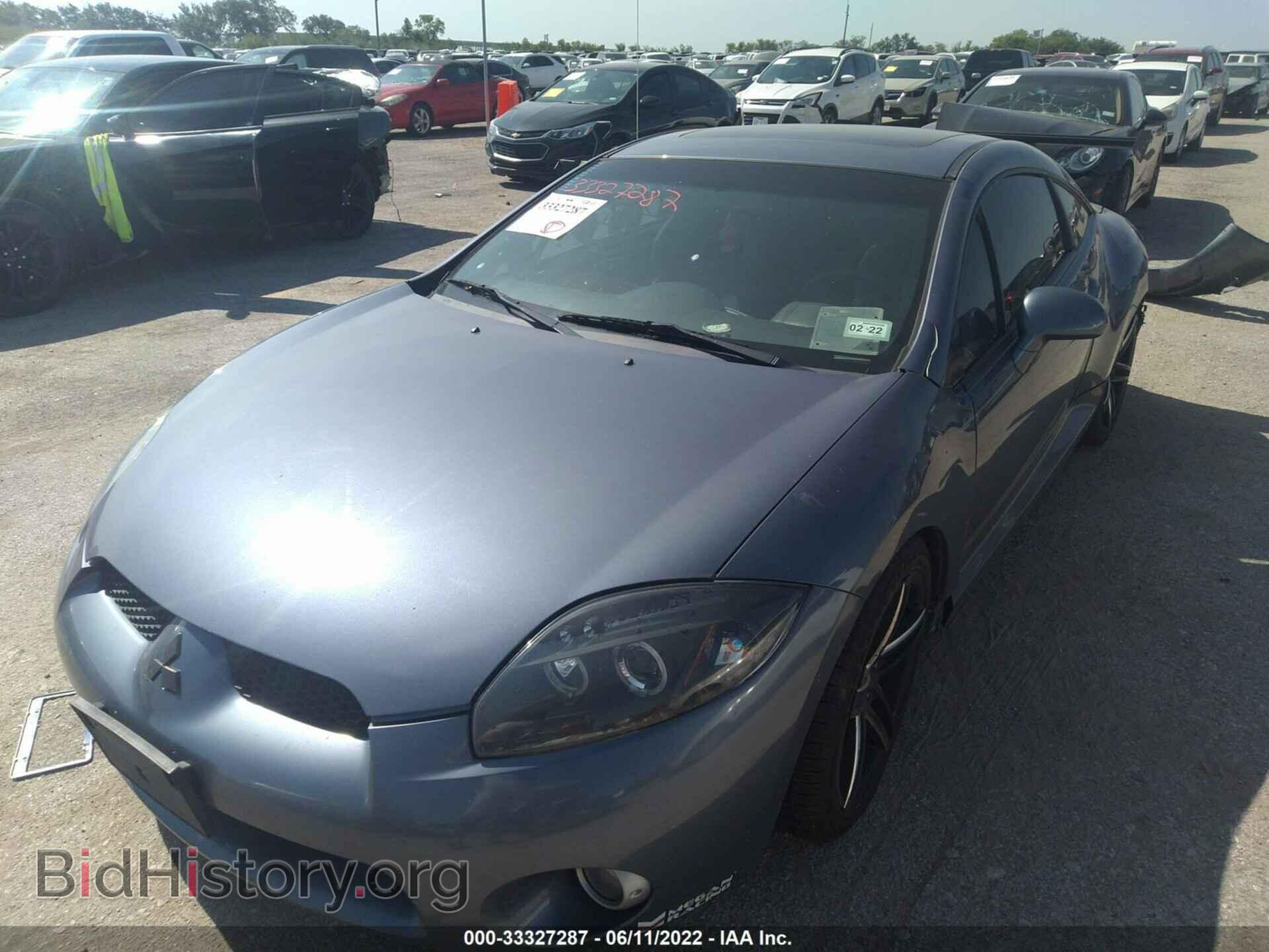 2007 MITSUBISHI ECLIPSE - VIN: 4A3AK34T47E056845 - Фото 2