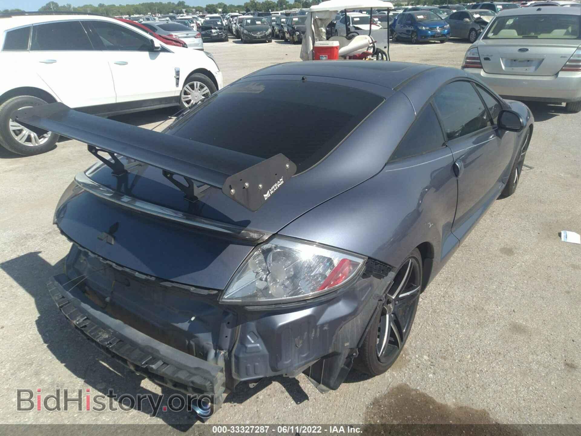 2007 MITSUBISHI ECLIPSE - VIN: 4A3AK34T47E056845 - Фото 4