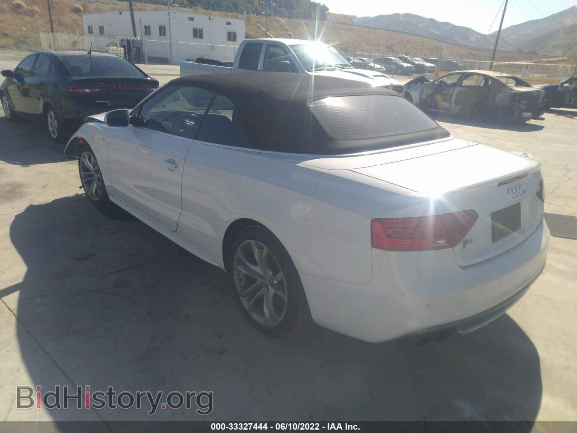 2013 AUDI S5 - VIN: WAUCGAFH9DN017591 - Photo 3