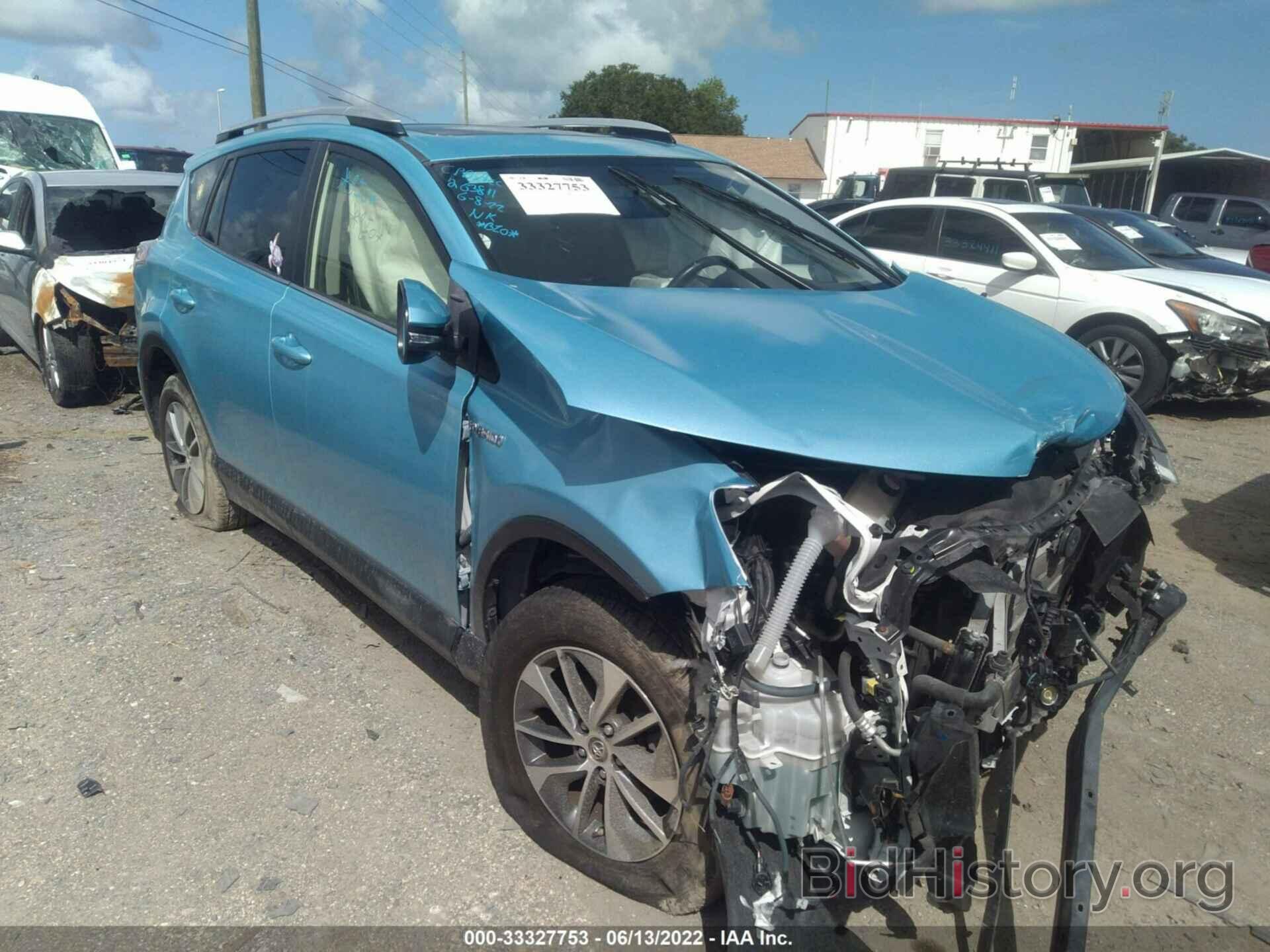 Photo JTMRJREV5GD019353 - TOYOTA RAV4 HYBRID 2016