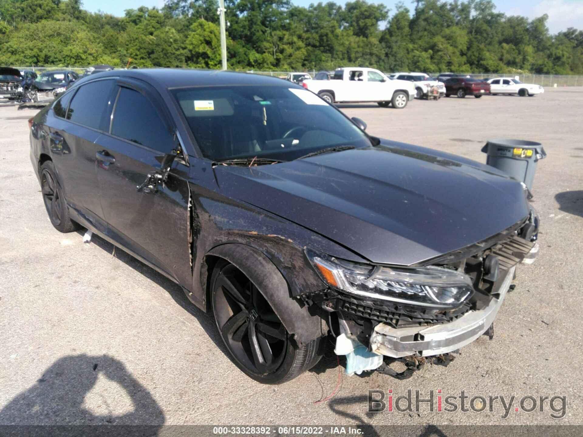 Фотография 1HGCV1F39JA017933 - HONDA ACCORD SEDAN 2018