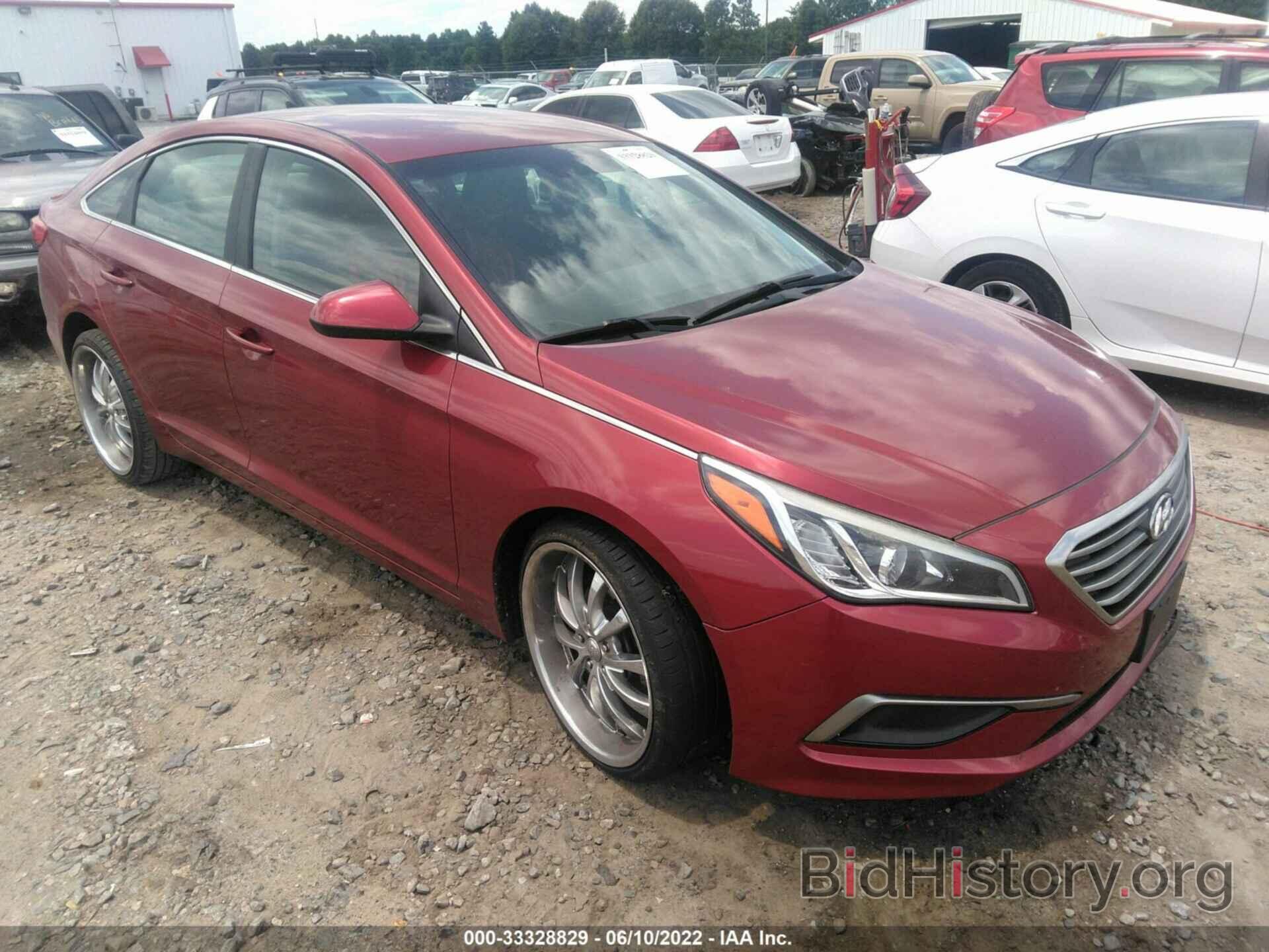 Photo 5NPE24AF0GH278193 - HYUNDAI SONATA 2016