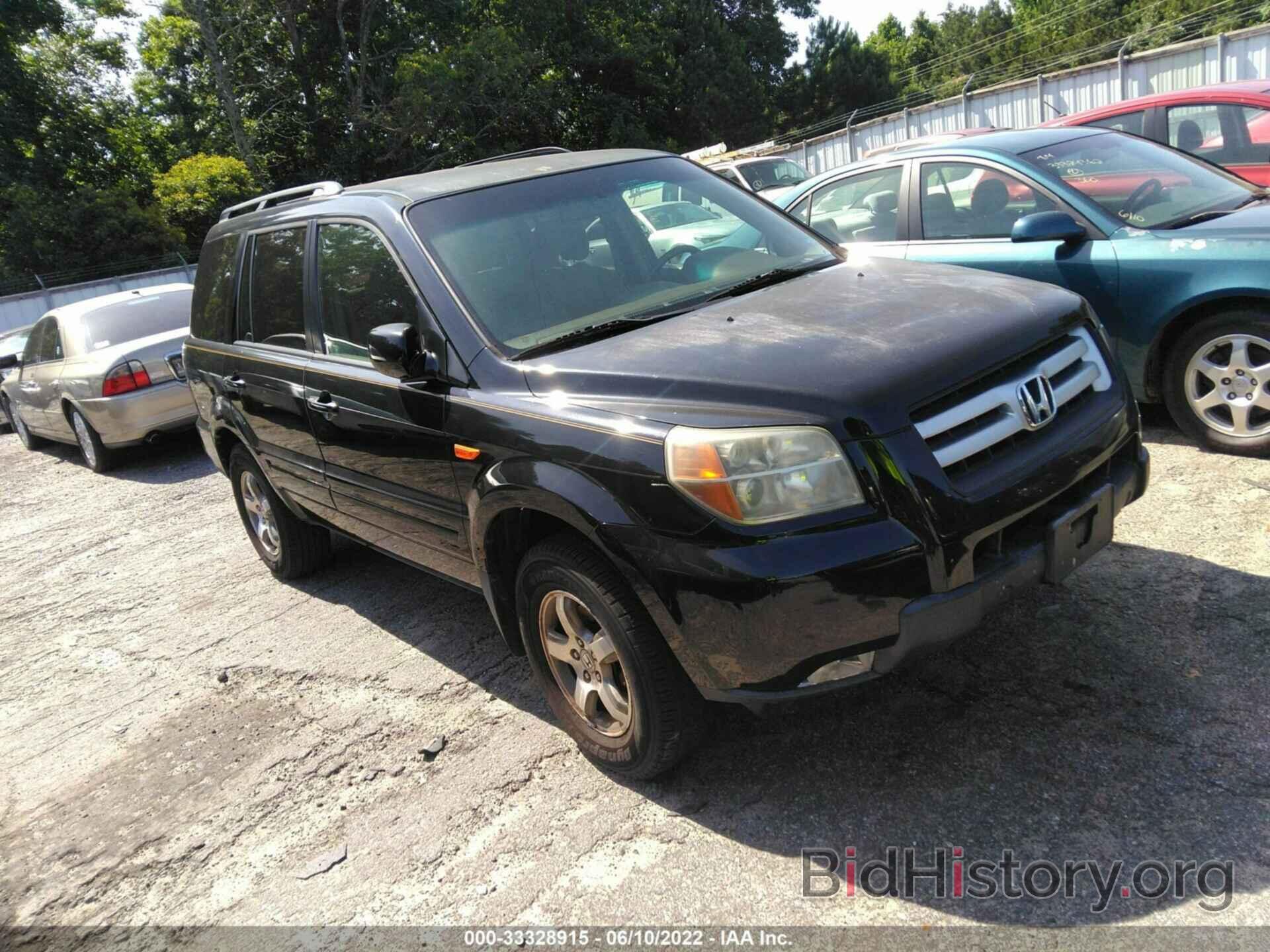 Photo 5FNYF28476B044463 - HONDA PILOT 2006