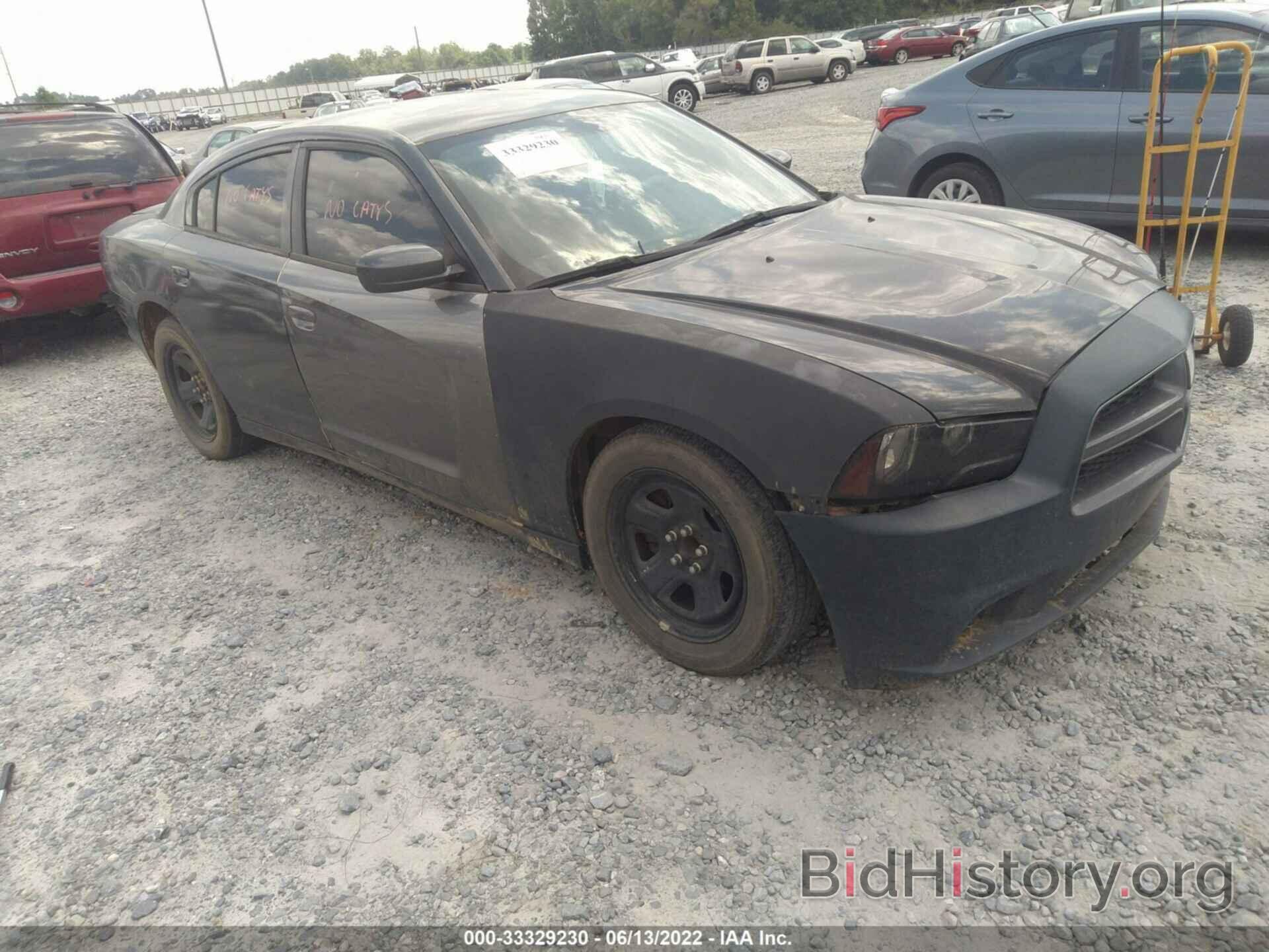 Photo 2C3CDXAT3CH226606 - DODGE CHARGER 2012