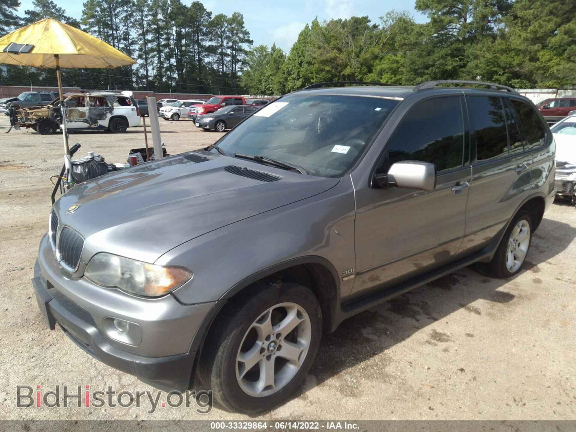 2006 BMW X5 - VIN: 5UXFA13546LY36193 - Фото 2