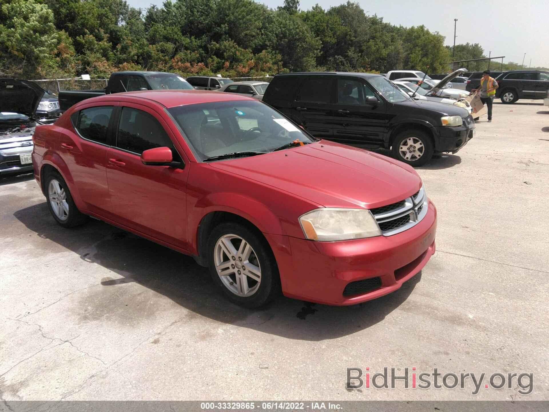 Фотография 1C3CDZCB6CN200444 - DODGE AVENGER 2012