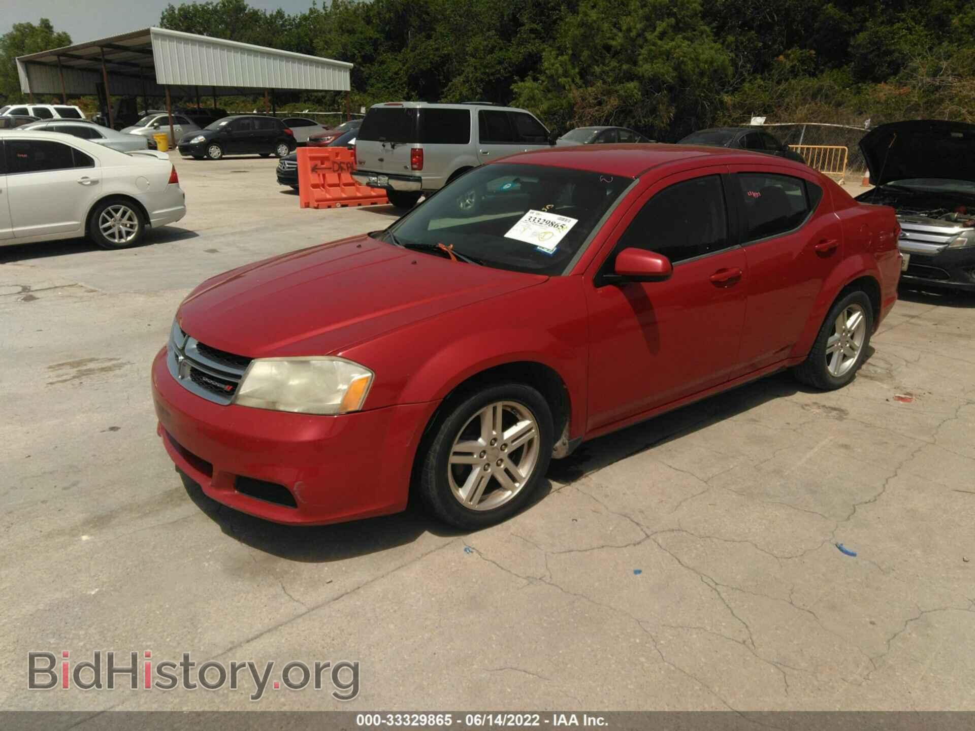 2012 DODGE AVENGER - VIN: 1C3CDZCB6CN200444 - Фото 2
