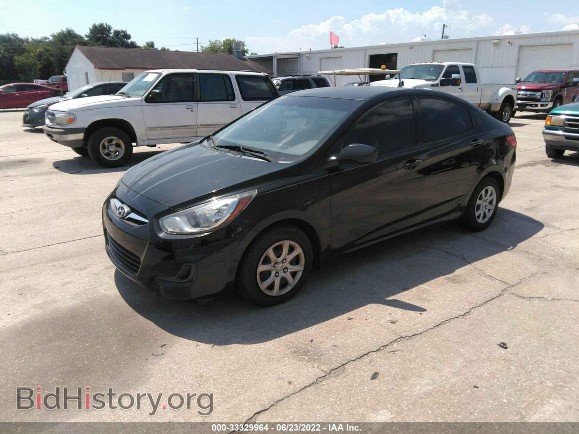 2014 HYUNDAI ACCENT - VIN: KMHCT4AE5EU755548 - Фото 2