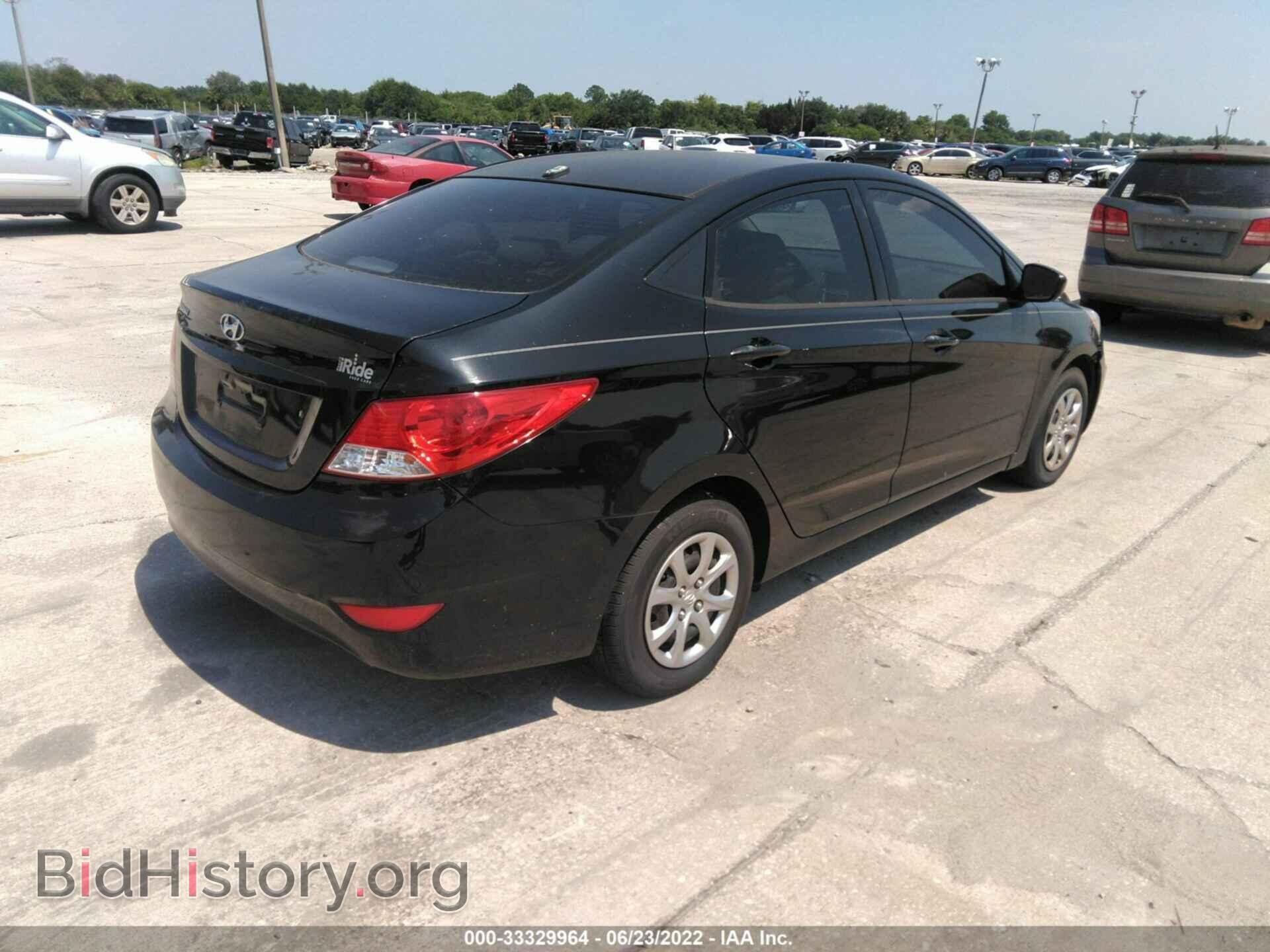 2014 HYUNDAI ACCENT - VIN: KMHCT4AE5EU755548 - Фото 4