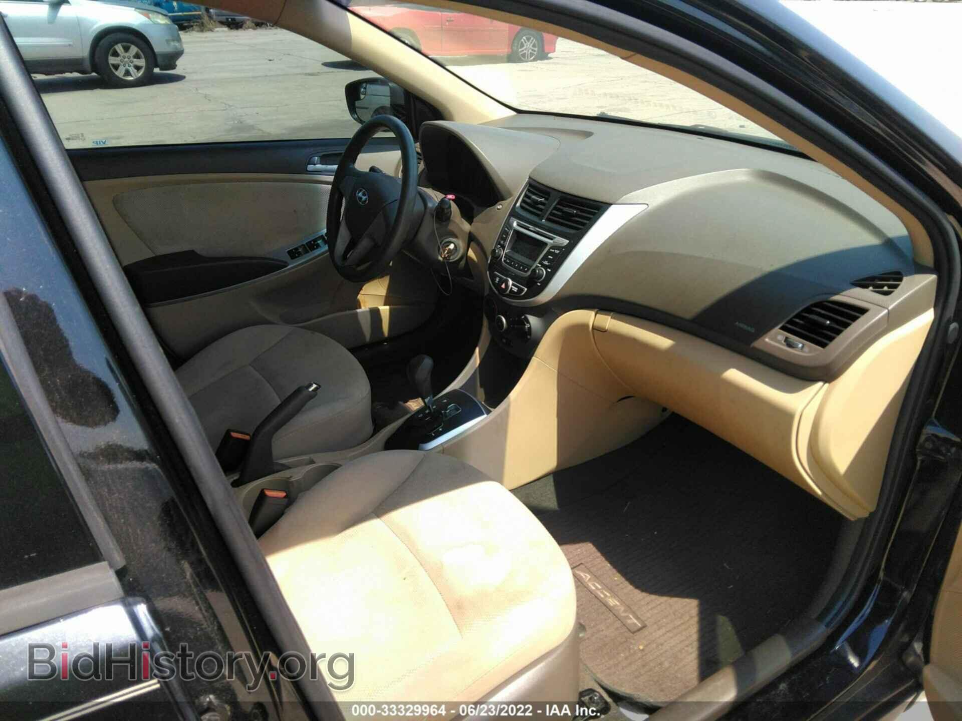 2014 HYUNDAI ACCENT - VIN: KMHCT4AE5EU755548 - Фото 5