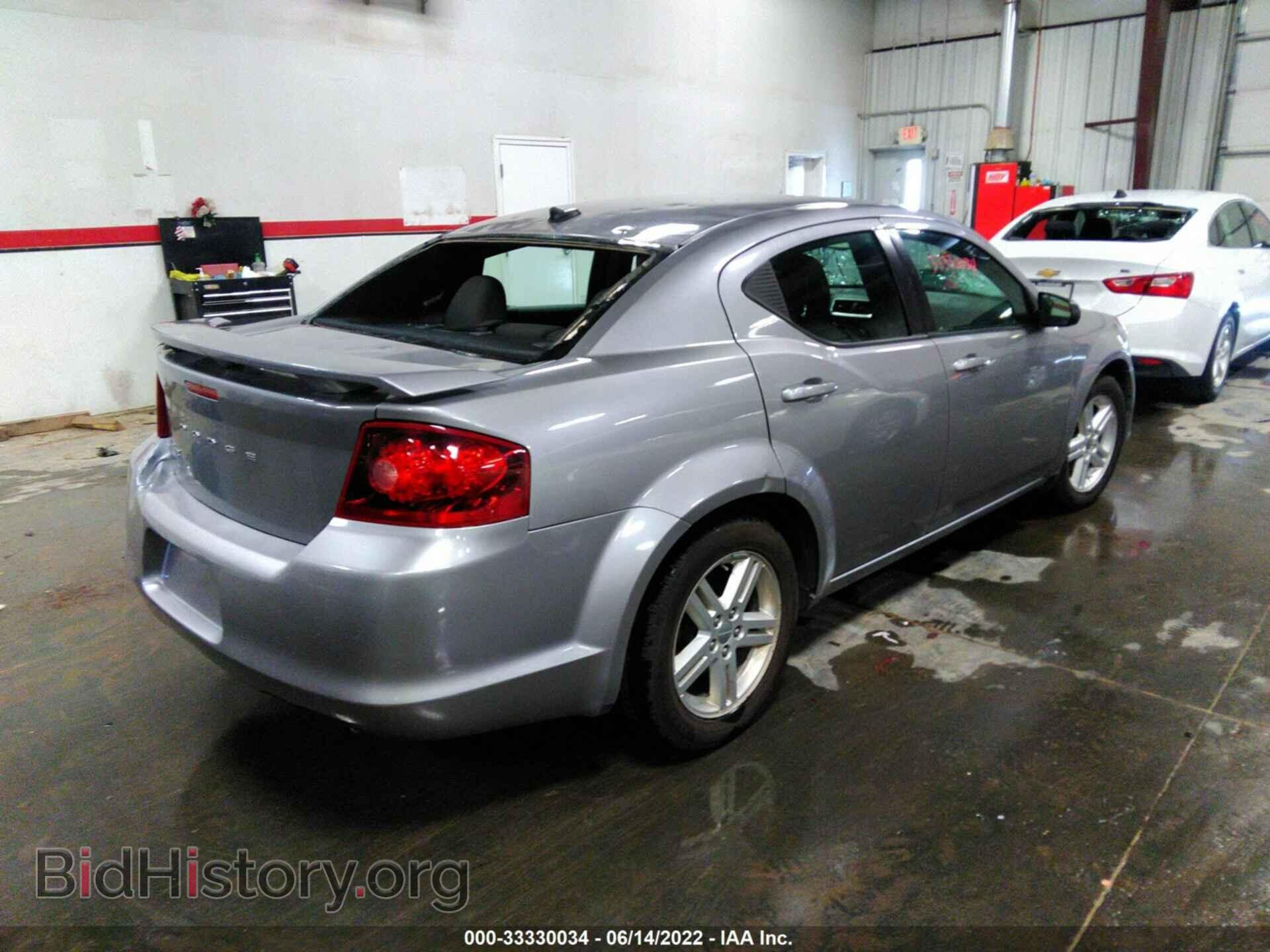 2013 DODGE AVENGER - VIN: 1C3CDZAG6DN594611 - Фото 4