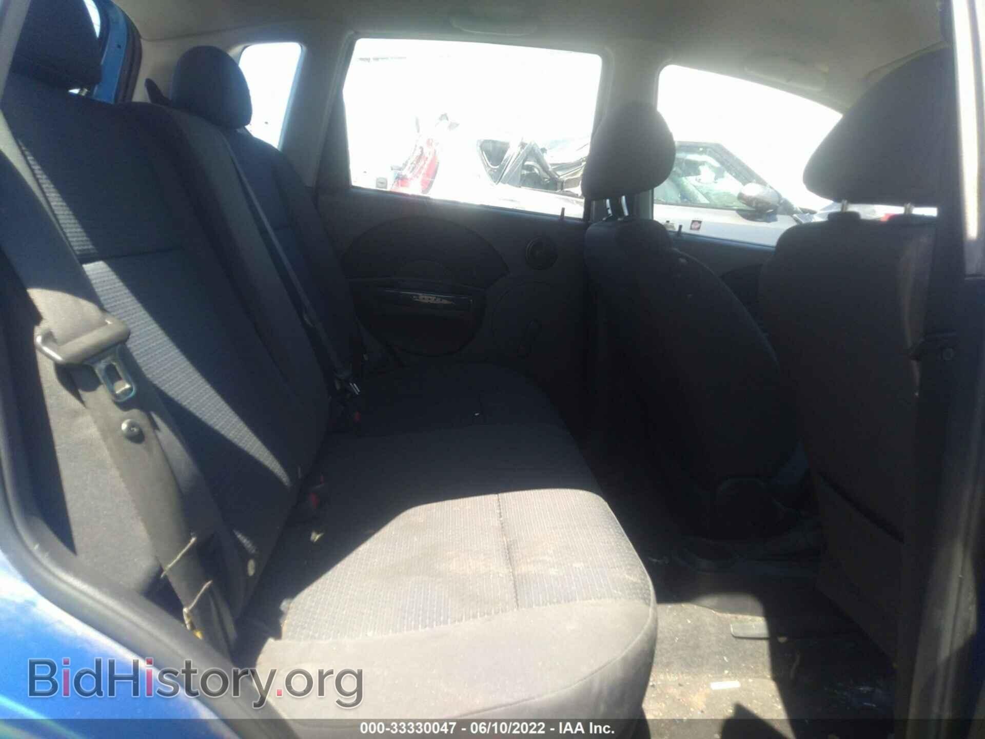 2006 CHEVROLET AVEO - VIN: KL1TD66606B662682 - Фото 8