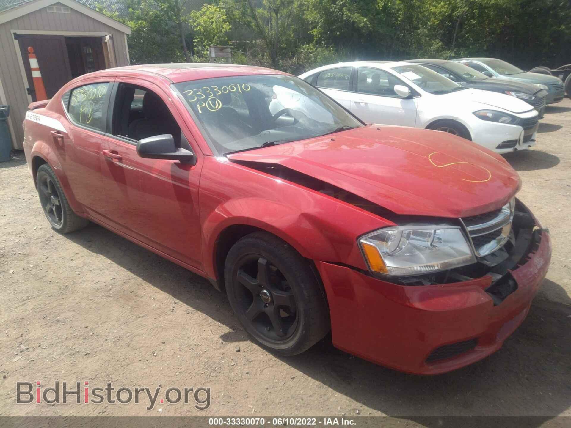 Photo 1C3CDZAB6DN726108 - DODGE AVENGER 2013