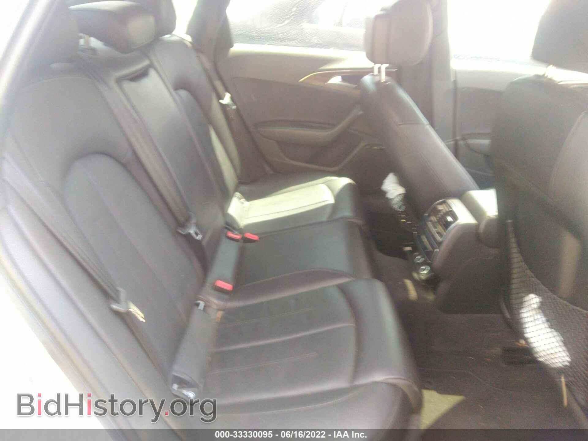 2013 AUDI A6 - VIN: WAUGGAFC1DN038943 - Фото 8