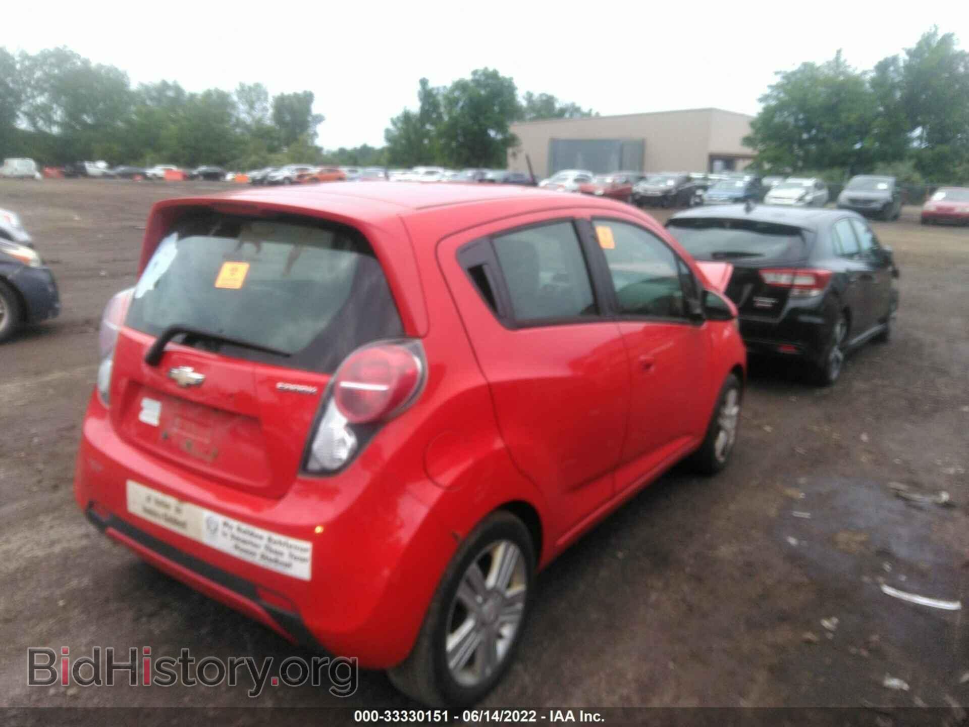 2014 CHEVROLET SPARK - VIN: KL8CA6S99EC487478 - Фото 4
