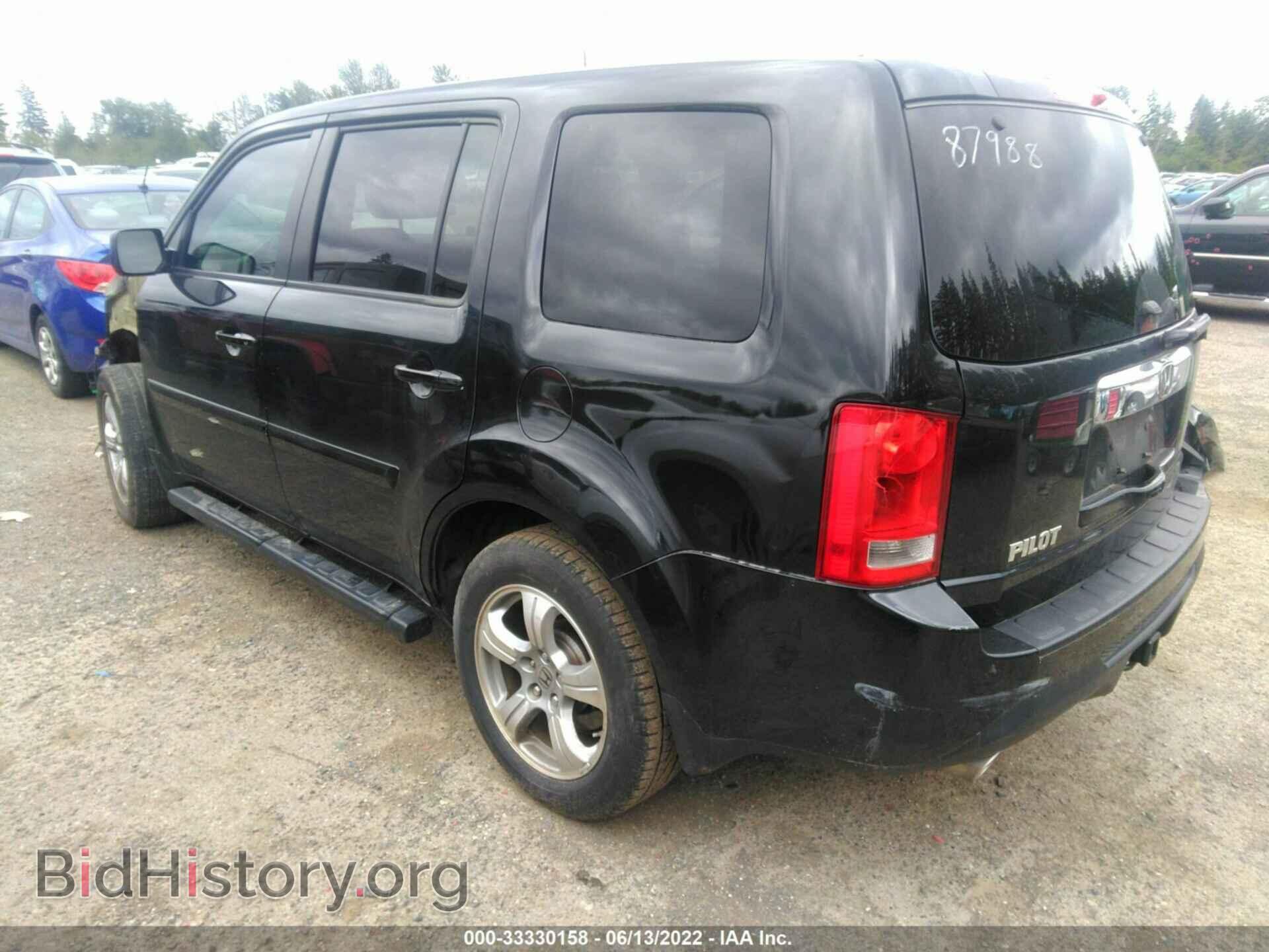 2012 HONDA PILOT - VIN: 5FNYF3H65CB015109 - Фото 3