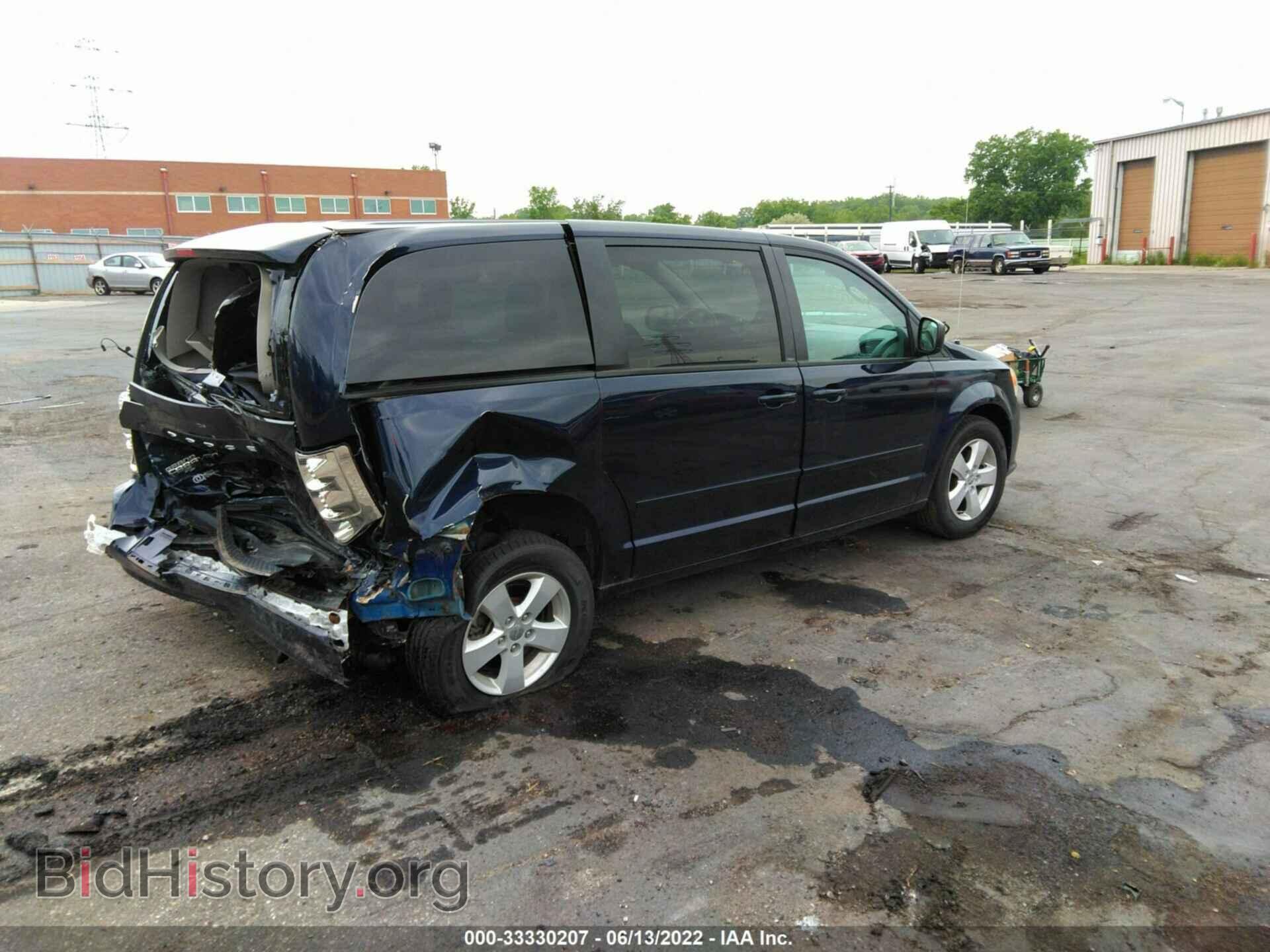 2013 DODGE GRAND CARAVAN - VIN: 2C4RDGBGXDR629341 - Фото 4