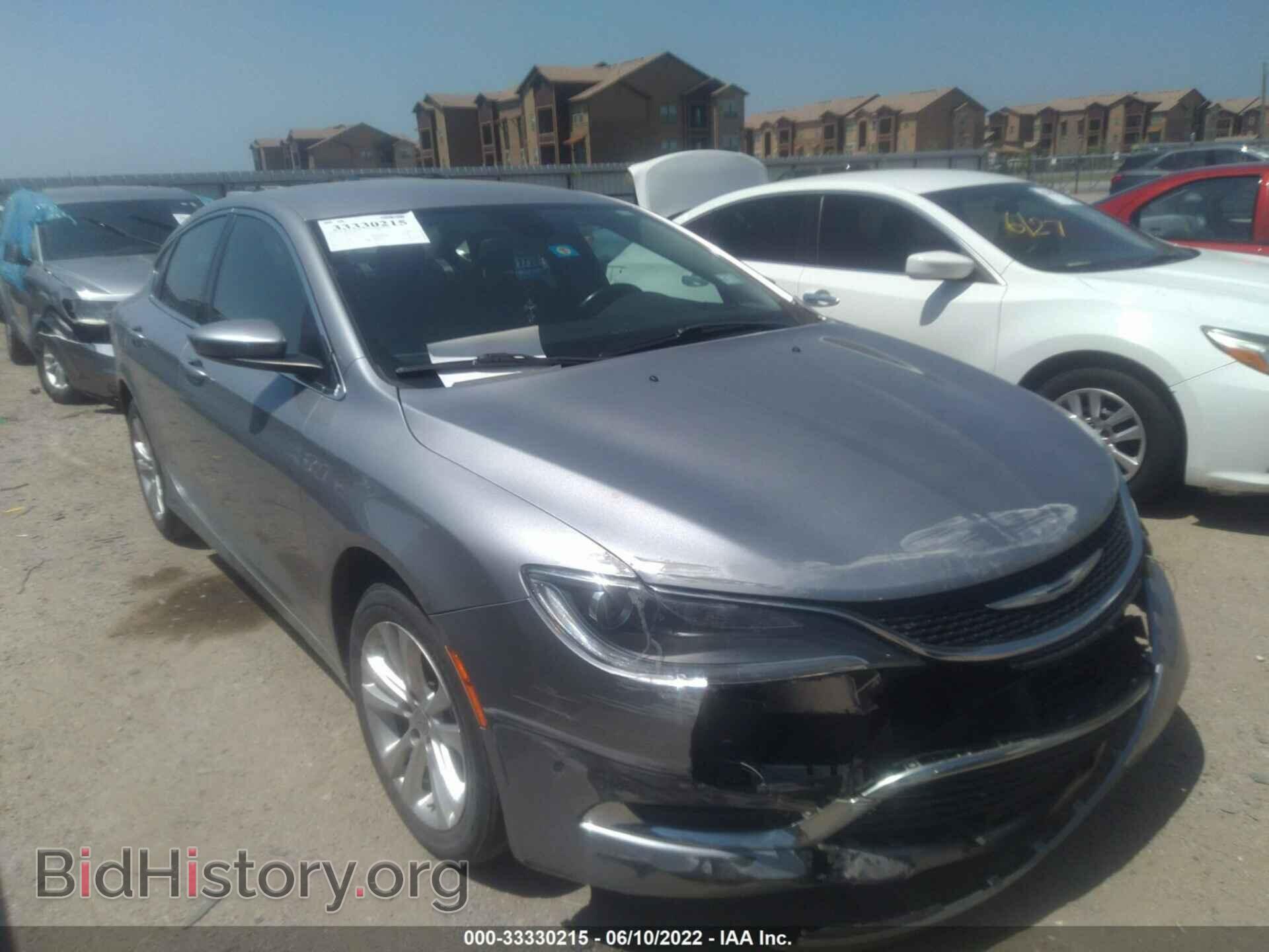 Фотография 1C3CCCAB5FN649721 - CHRYSLER 200 2015