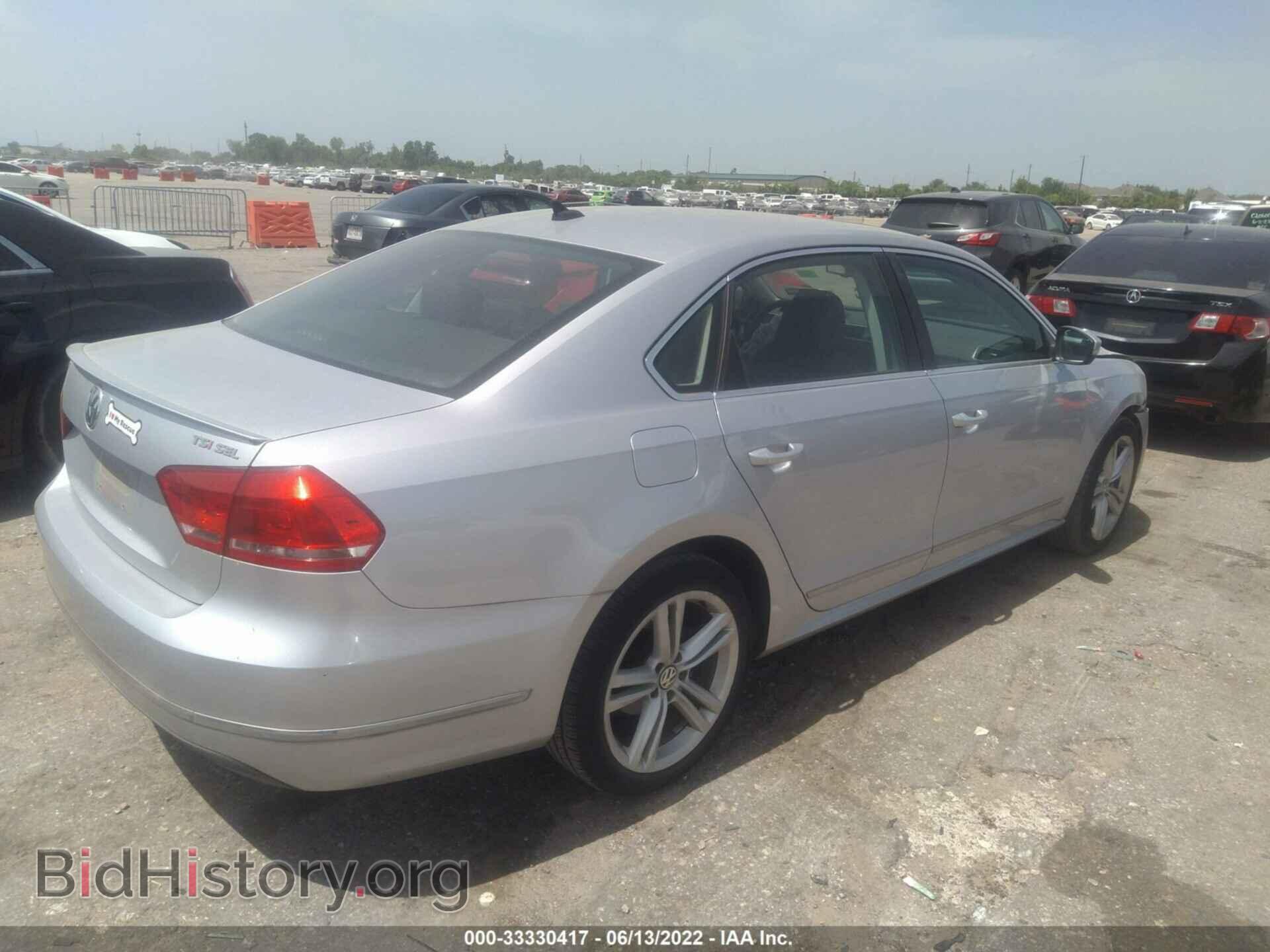 2014 VOLKSWAGEN PASSAT - VIN: 1VWCS7A36EC025268 - Фото 4