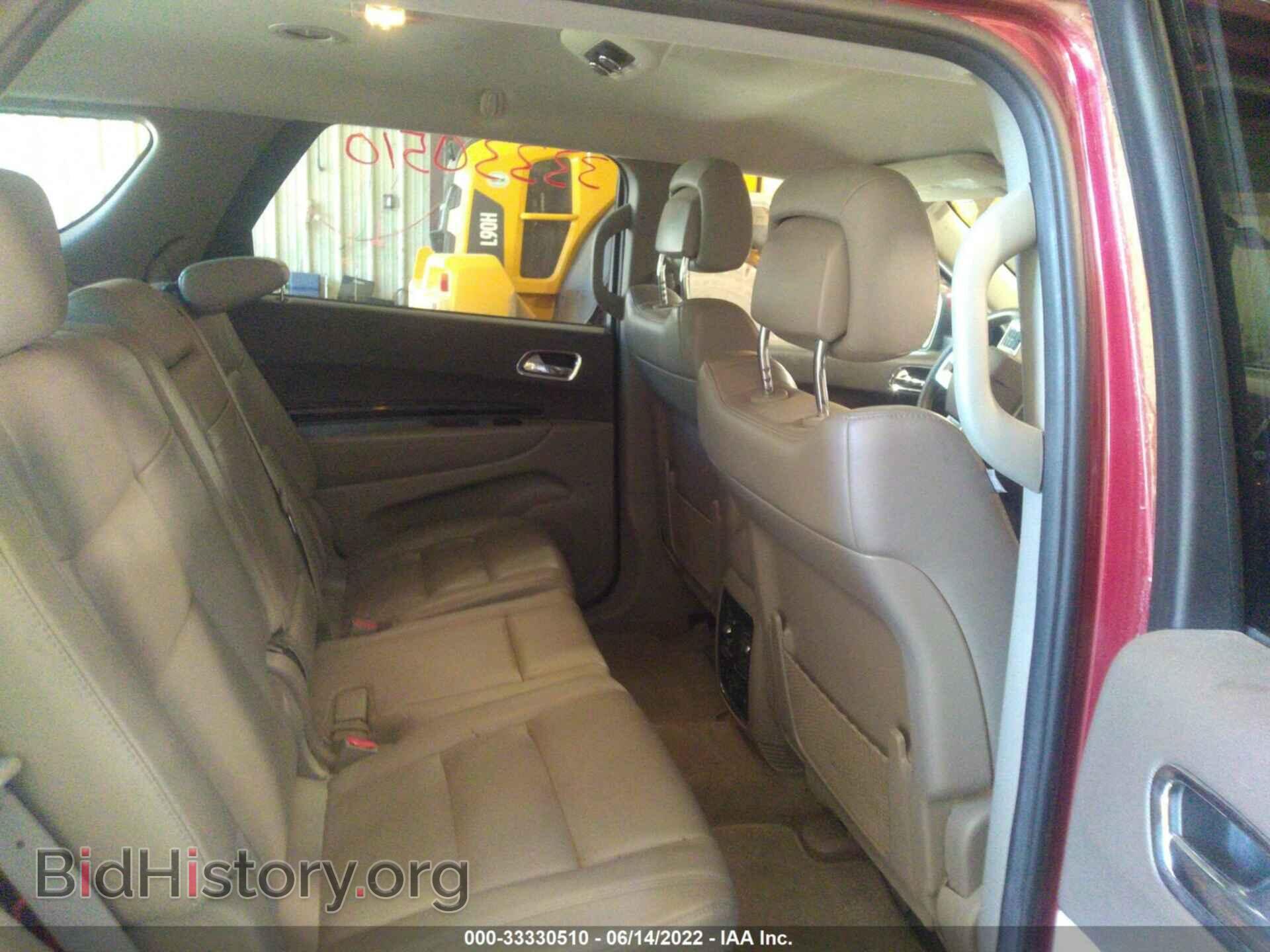 2013 DODGE DURANGO - VIN: 1C4RDJDGXDC657739 - Фото 8