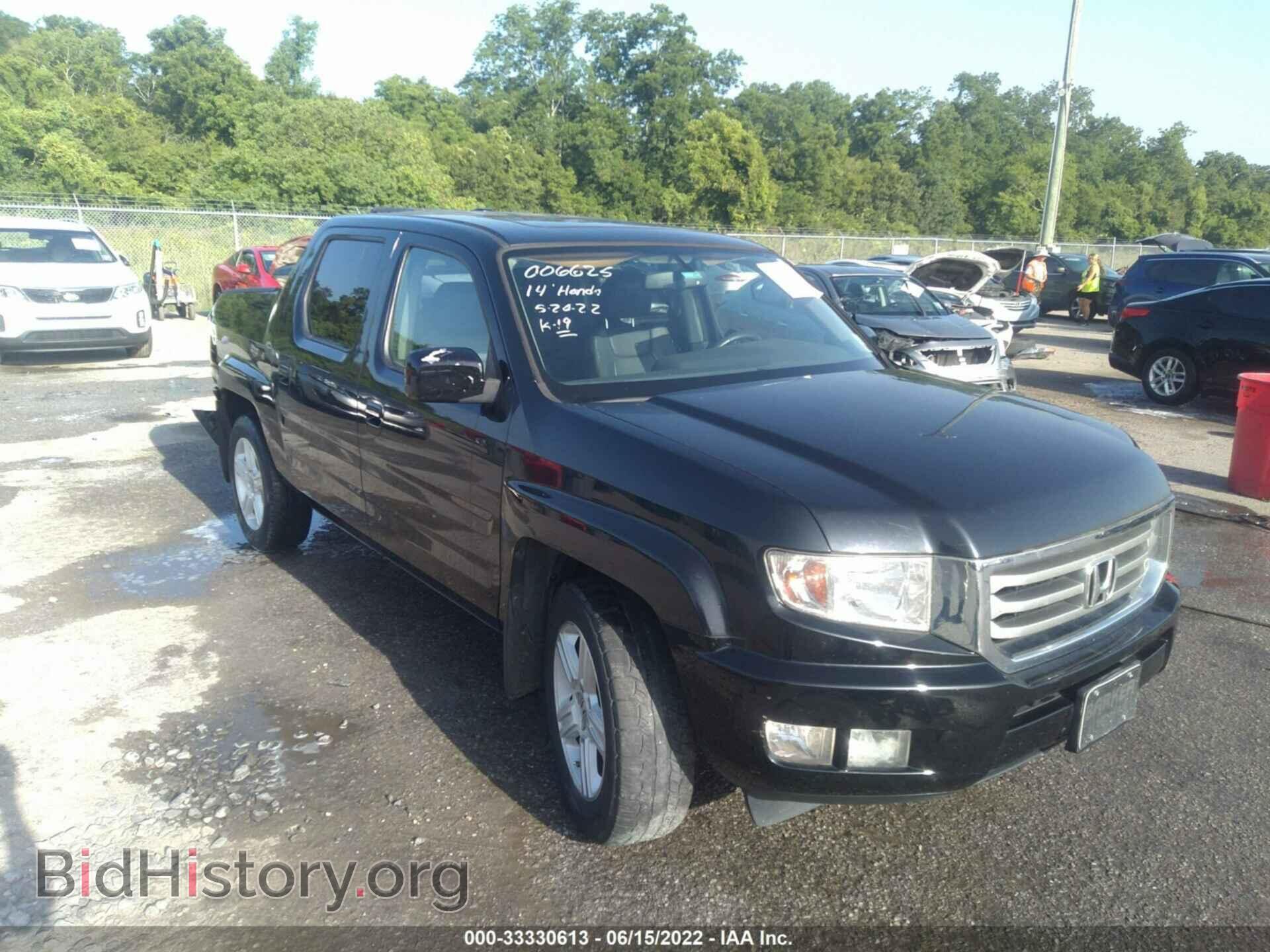 Фотография 5FPYK1F55EB006625 - HONDA RIDGELINE 2014