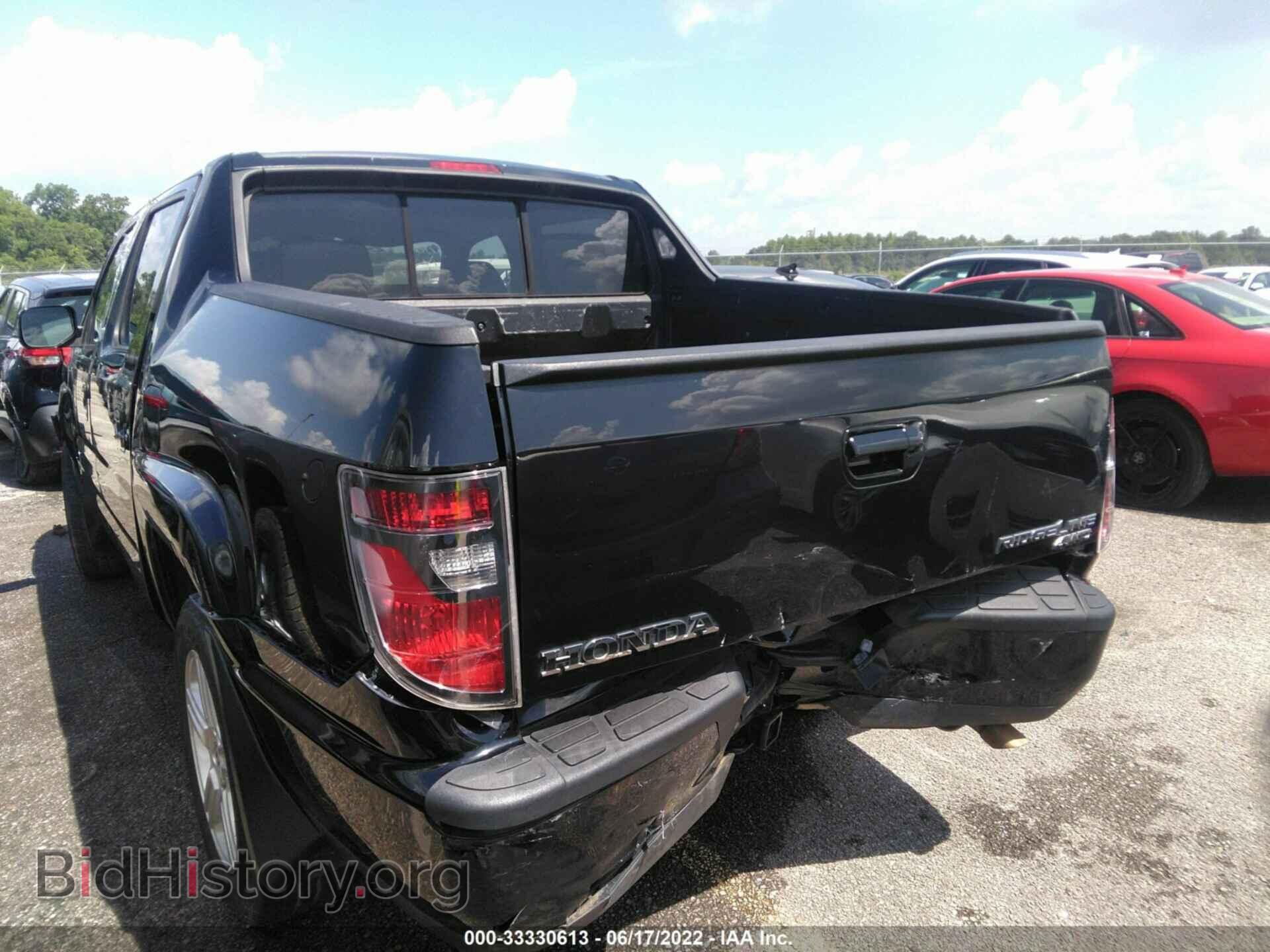 2014 HONDA RIDGELINE - VIN: 5FPYK1F55EB006625 - Фото 3