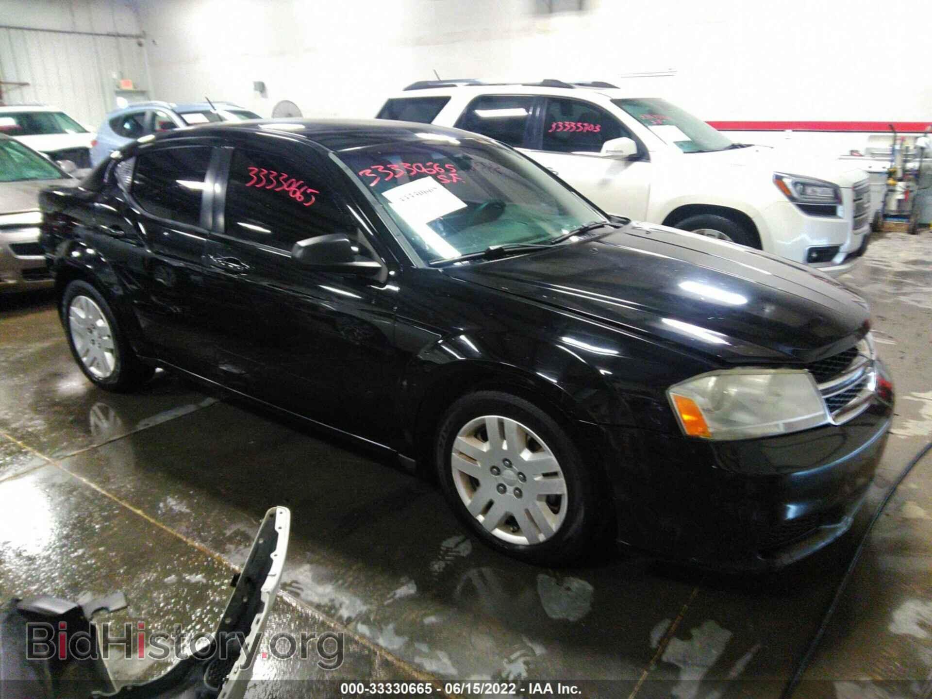 Photo 1C3CDZAG3EN111304 - DODGE AVENGER 2014