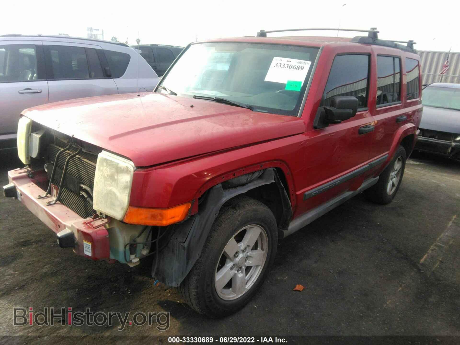 2006 JEEP COMMANDER - VIN: 1J8HH48K26C355681 - Фото 2