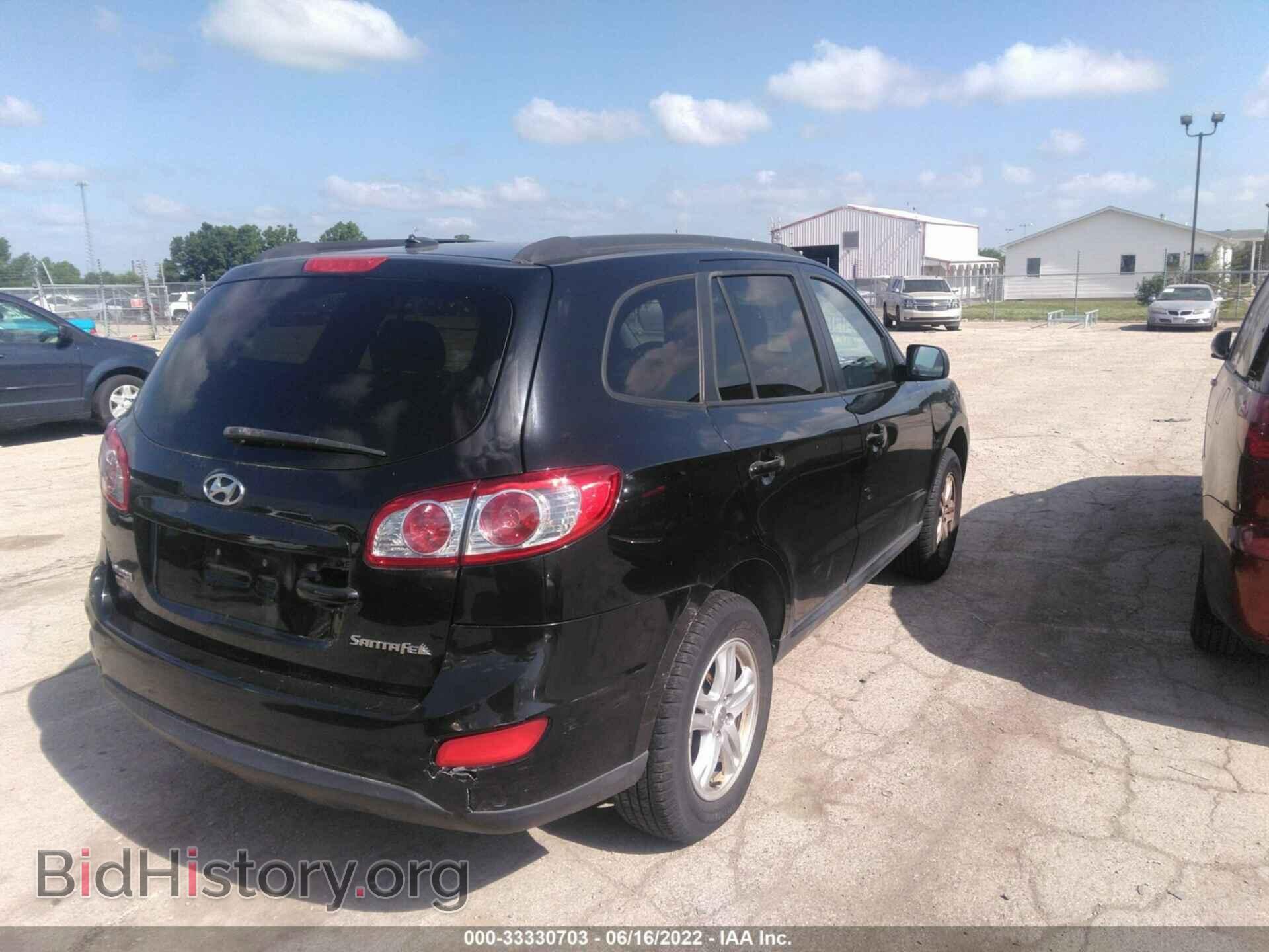 2010 HYUNDAI SANTA FE - VIN: 5NMSG3AB6AH337909 - Фото 4