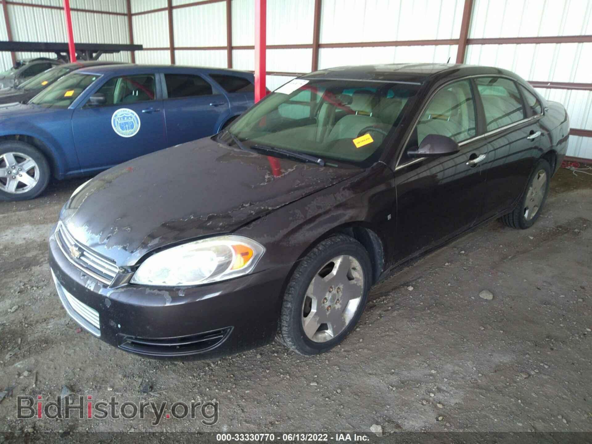 2008 CHEVROLET IMPALA - VIN: 2G1WT58K181208921 - Фото 2