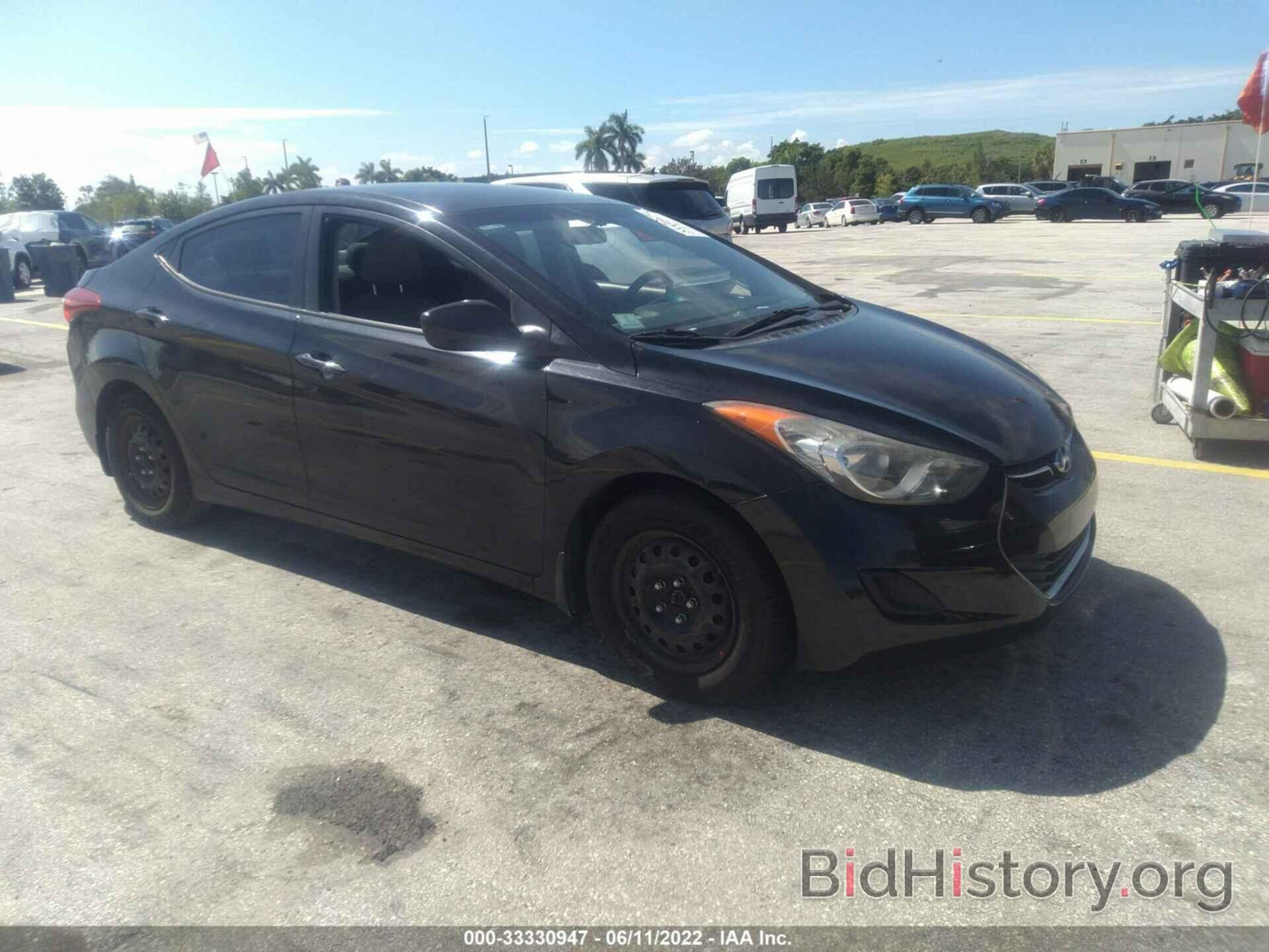 Photo KMHDH4AE5CU367528 - HYUNDAI ELANTRA 2012