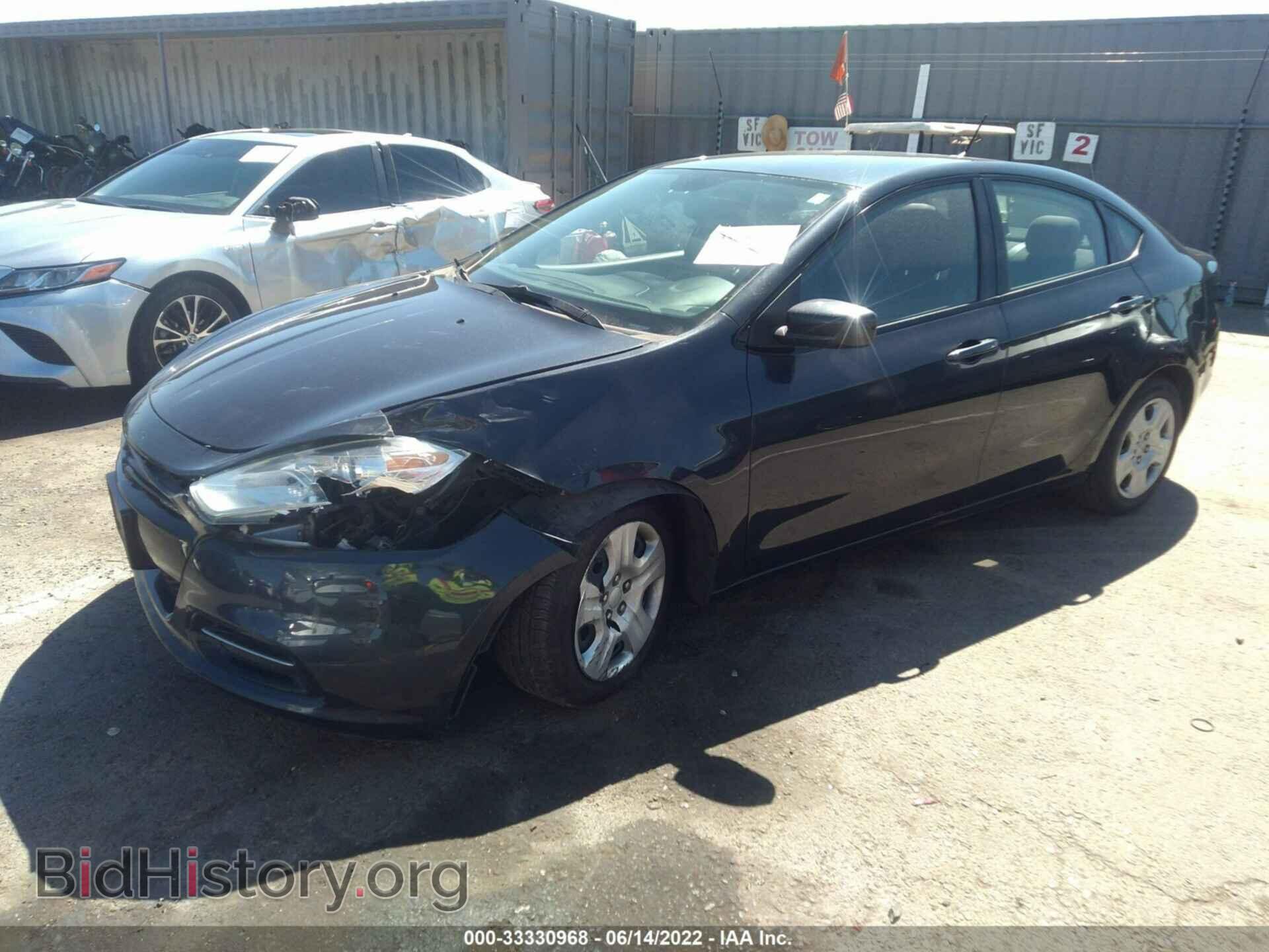 2014 DODGE DART - VIN: 1C3CDFAA3ED753442 - Photo 2