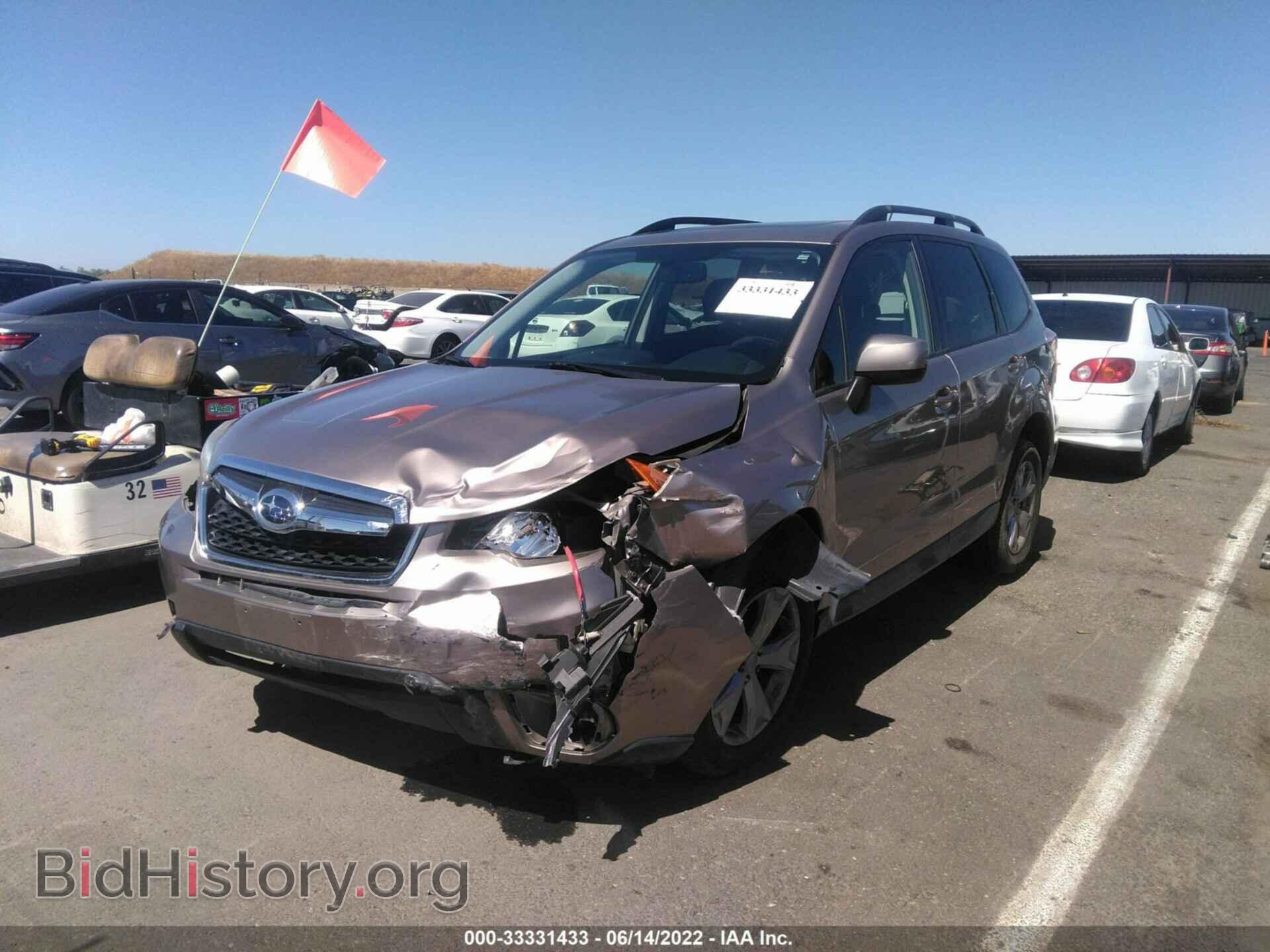 2015 SUBARU FORESTER - VIN: JF2SJADC2FH417826 - Фото 2