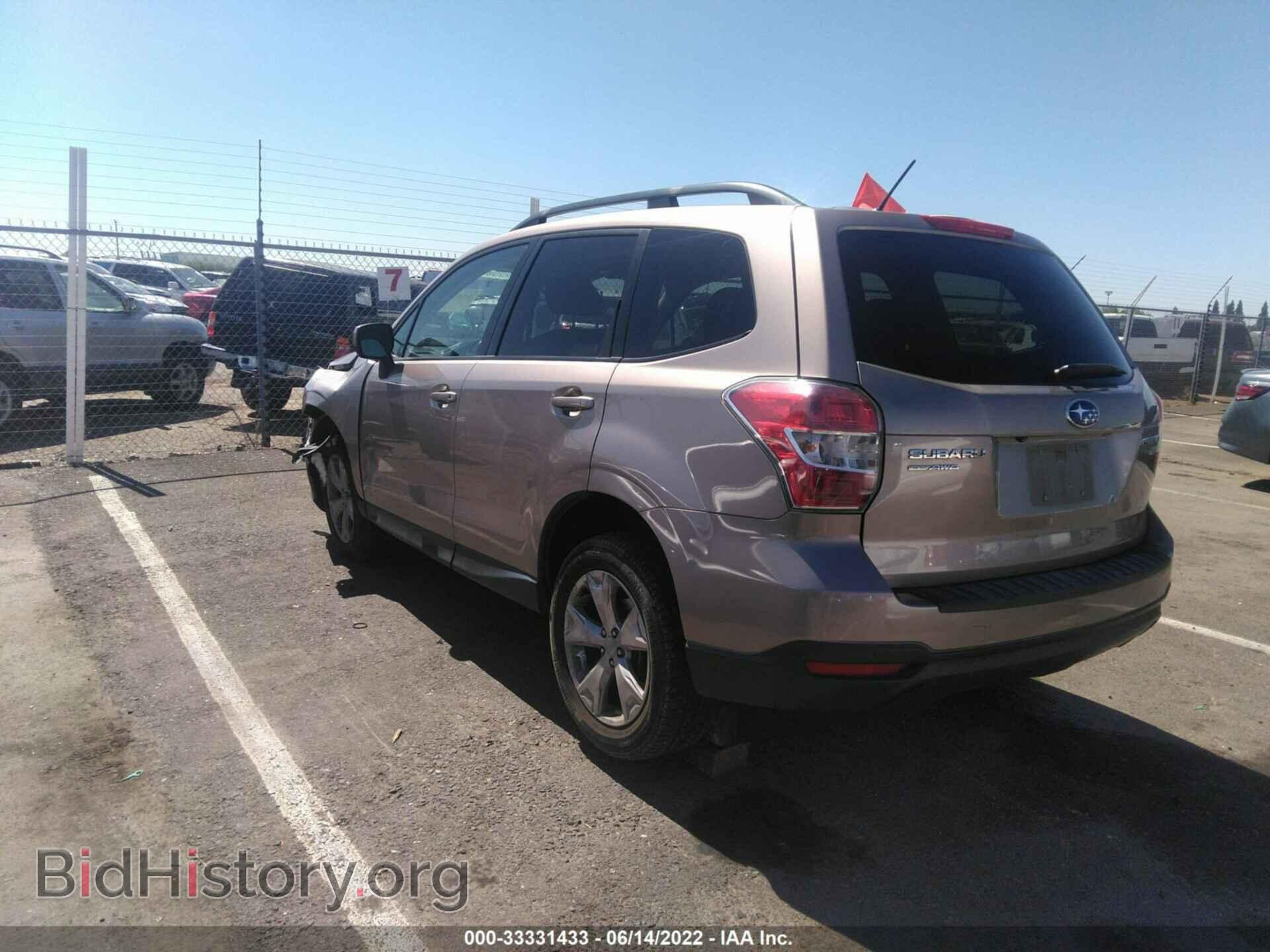 2015 SUBARU FORESTER - VIN: JF2SJADC2FH417826 - Фото 3