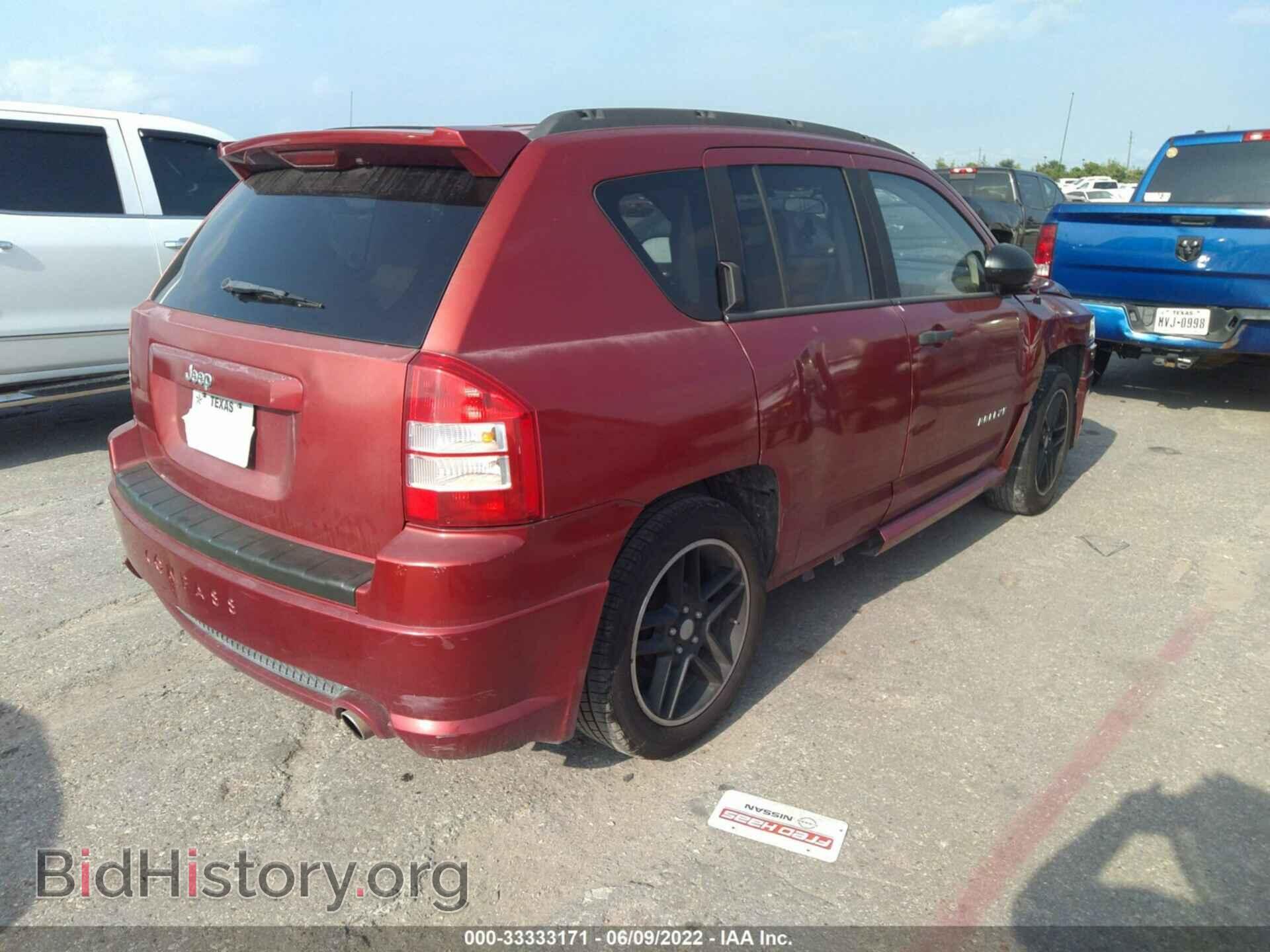 2008 JEEP COMPASS - VIN: 1J8FT47W48D706453 - Фото 4