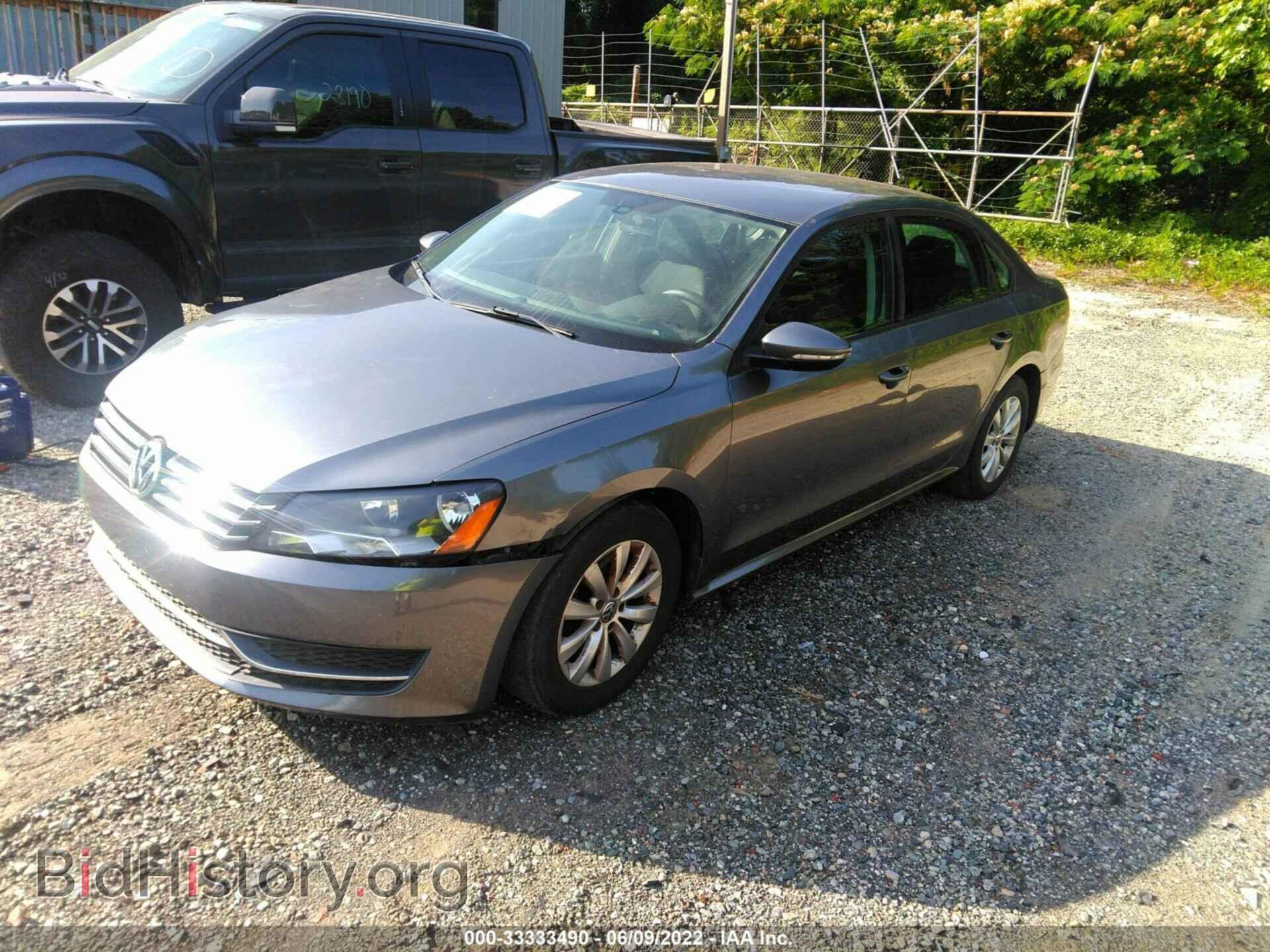 2012 VOLKSWAGEN PASSAT - VIN: 1VWAP7A30CC082040 - Фото 2