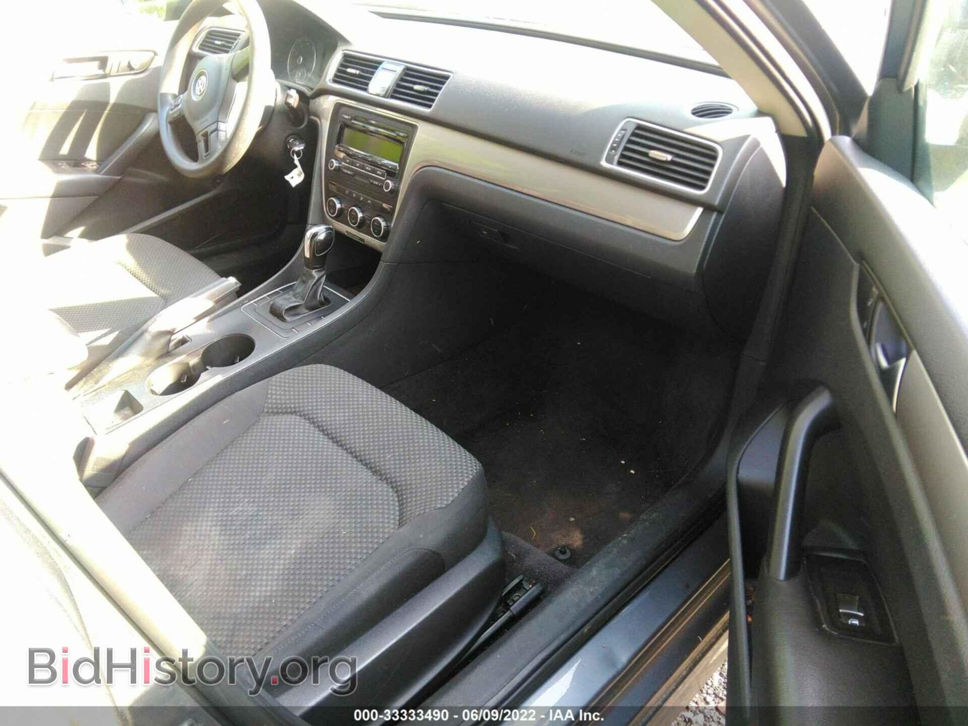 2012 VOLKSWAGEN PASSAT - VIN: 1VWAP7A30CC082040 - Фото 5