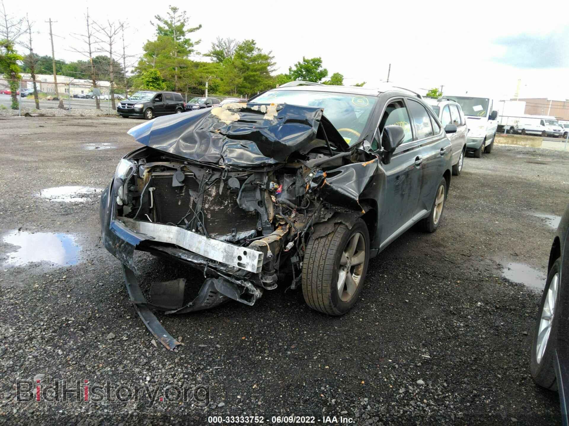 2012 LEXUS RX 350 - VIN: 2T2BK1BA1CC128235 - Фото 2