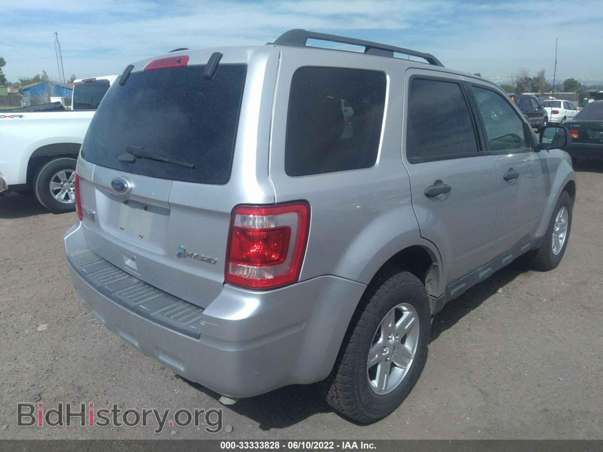 2011 FORD ESCAPE - VIN: 1FMCU5K33BKC53807 - Фото 4