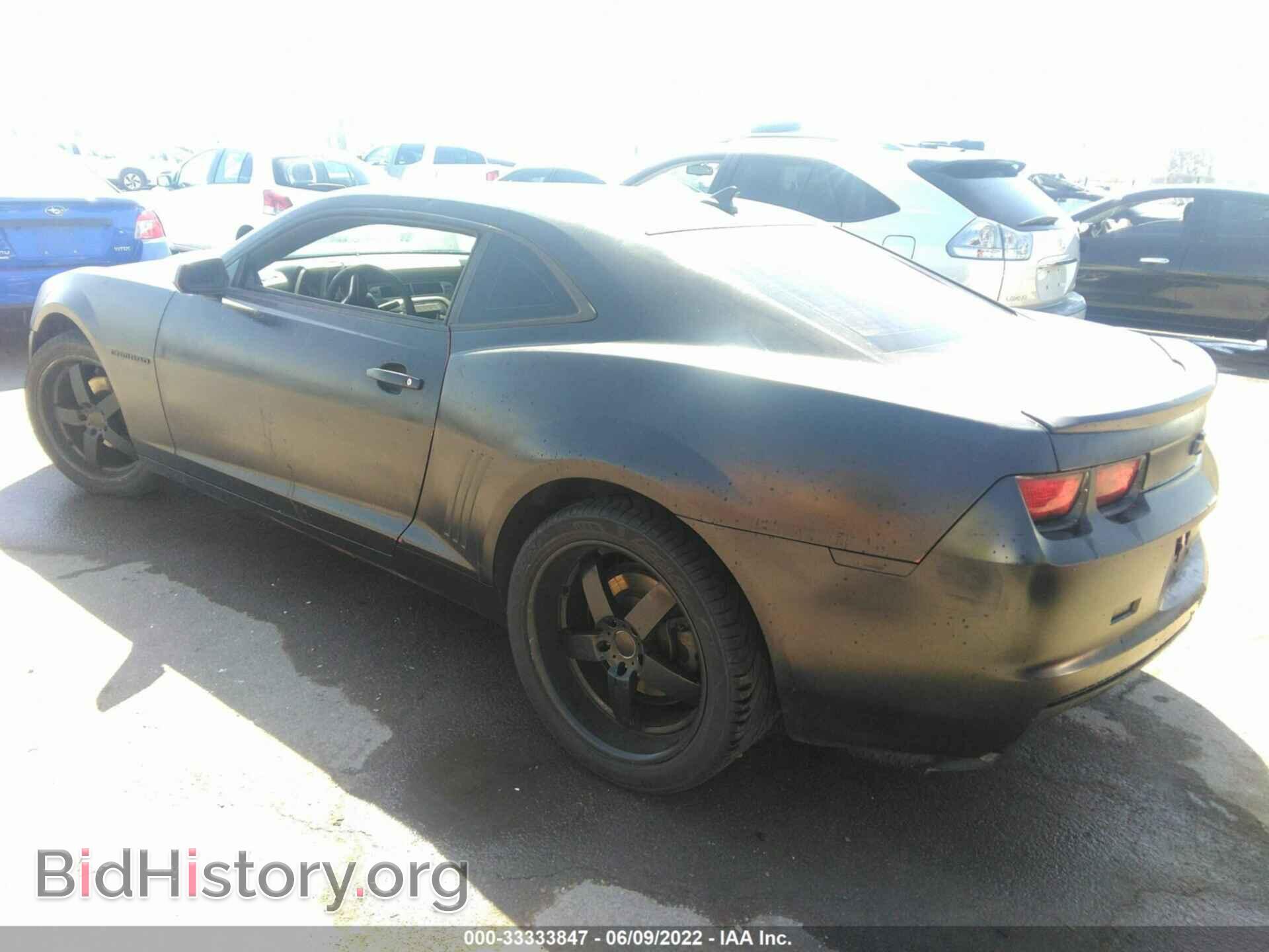 2012 CHEVROLET CAMARO - VIN: 2G1FA1E36C9139441 - Фото 3