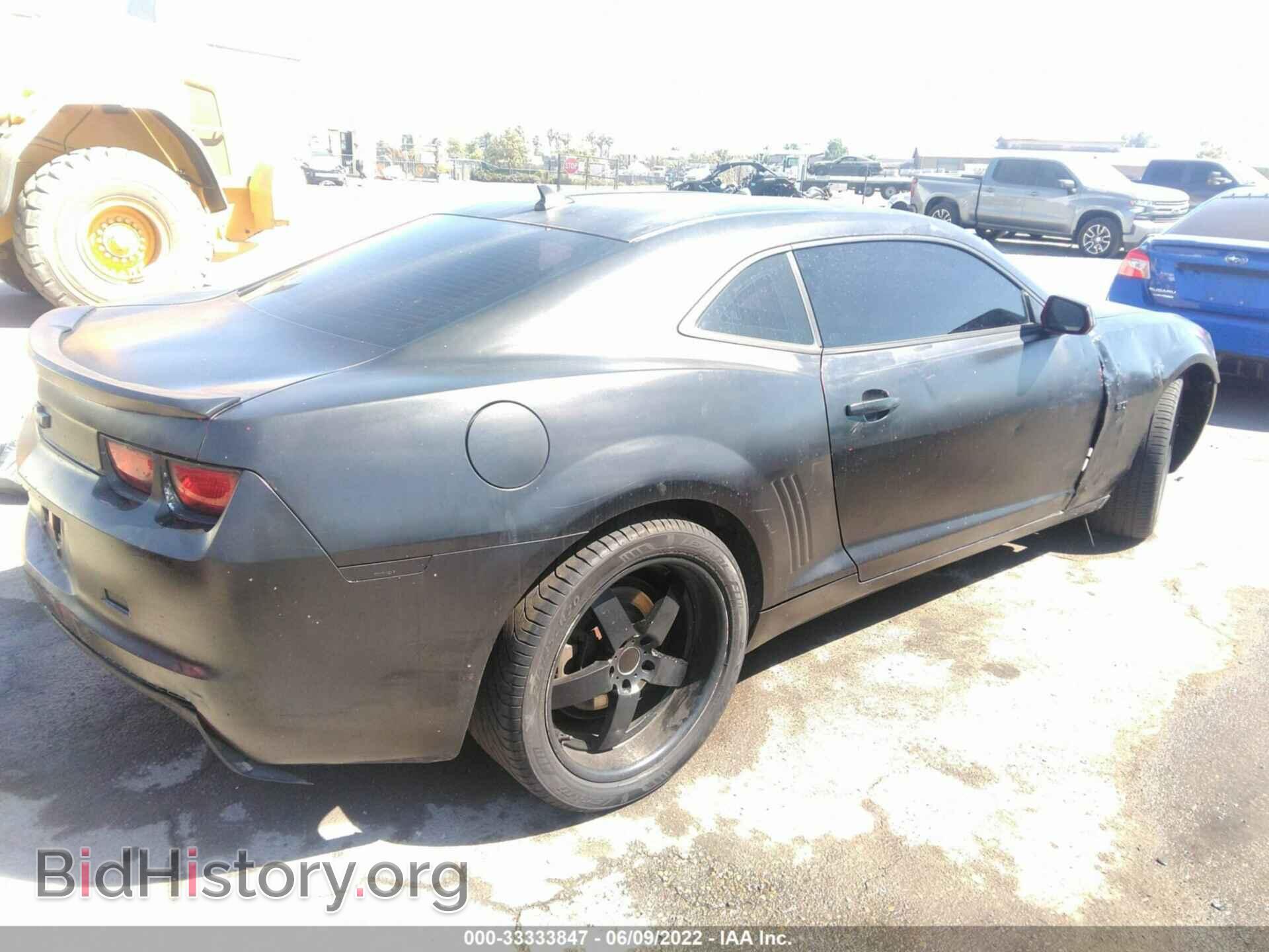 2012 CHEVROLET CAMARO - VIN: 2G1FA1E36C9139441 - Фото 4