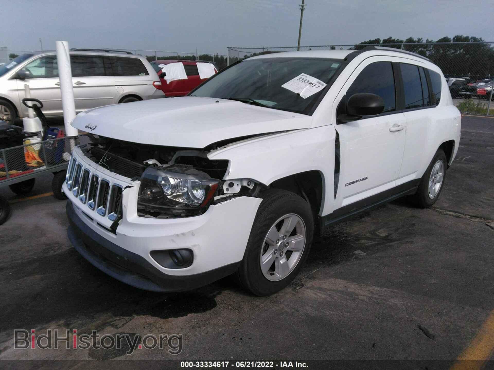 2016 JEEP COMPASS - VIN: 1C4NJCBAXGD794938 - Фото 2