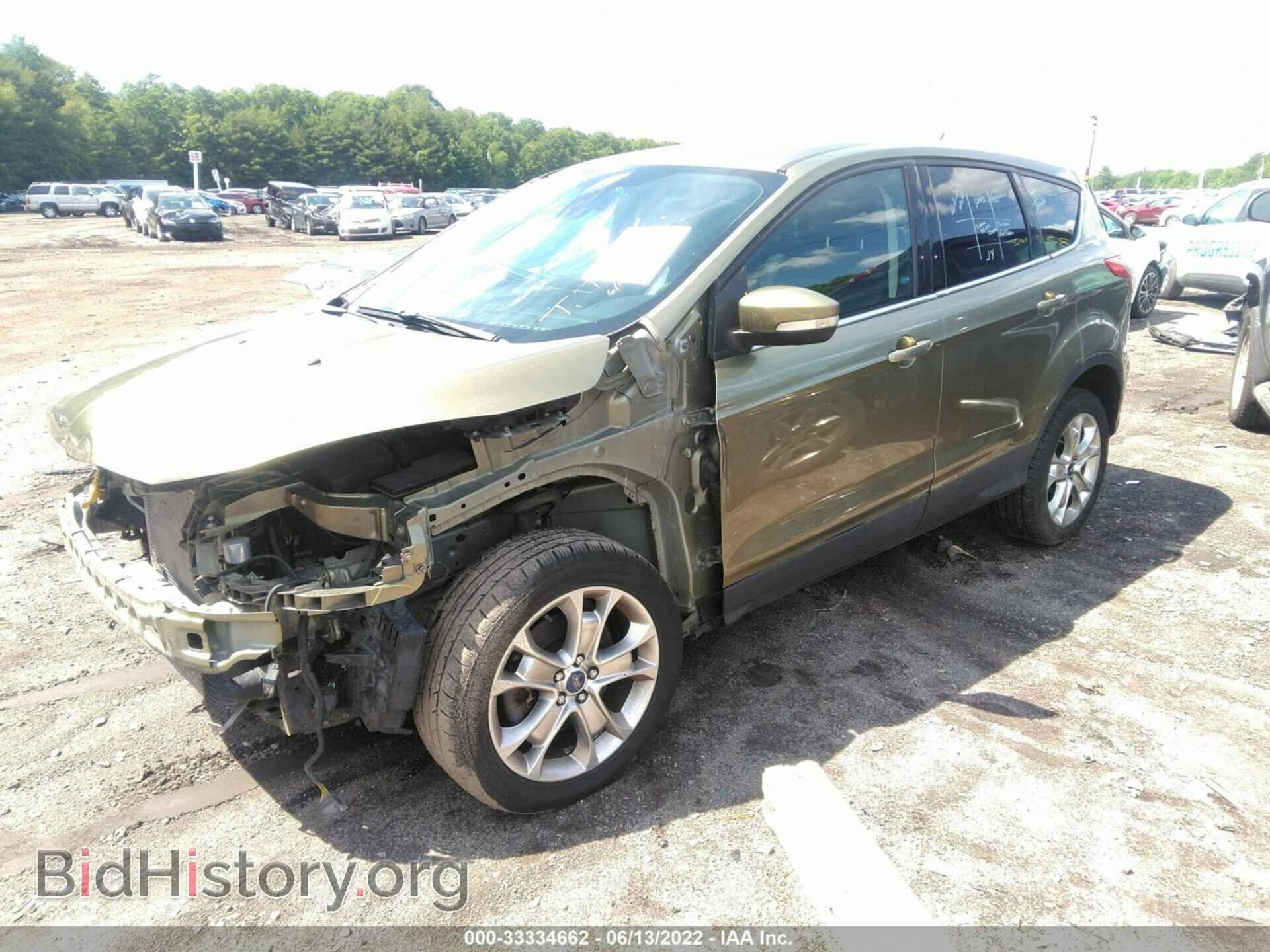 2013 FORD ESCAPE - VIN: 1FMCU9H96DUD63017 - Фото 2