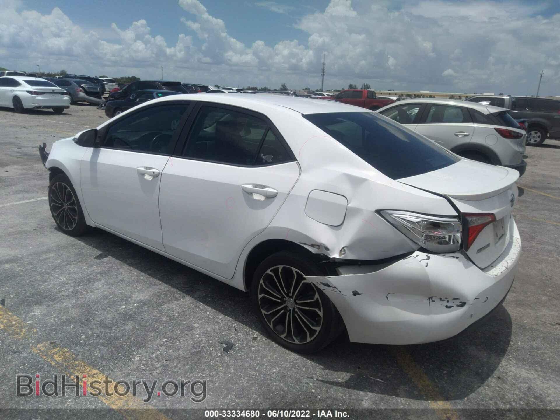2015 TOYOTA COROLLA - VIN: 2T1BURHE1FC252646 - Фото 3