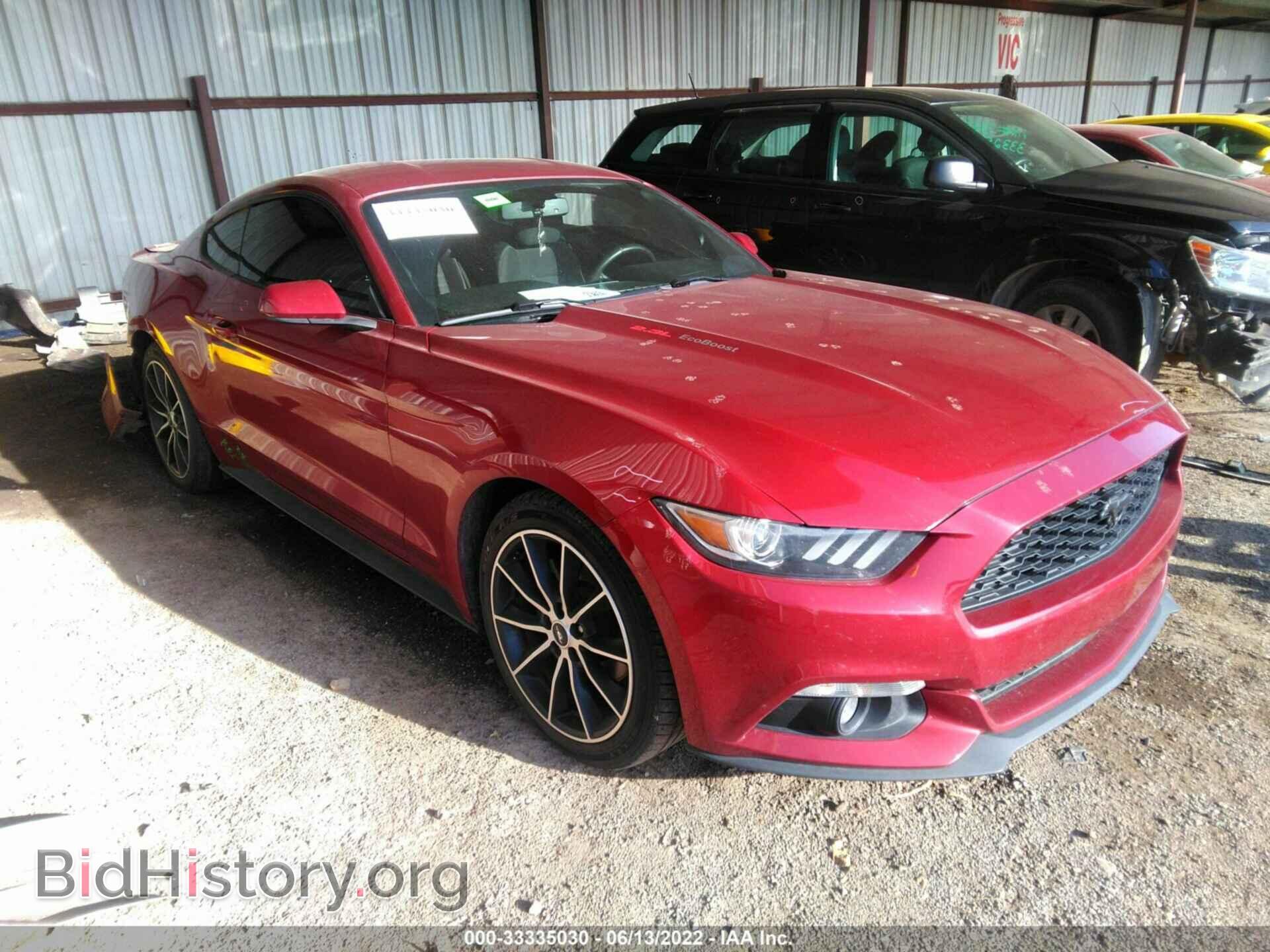 Фотография 1FA6P8TH4F5311230 - FORD MUSTANG 2015