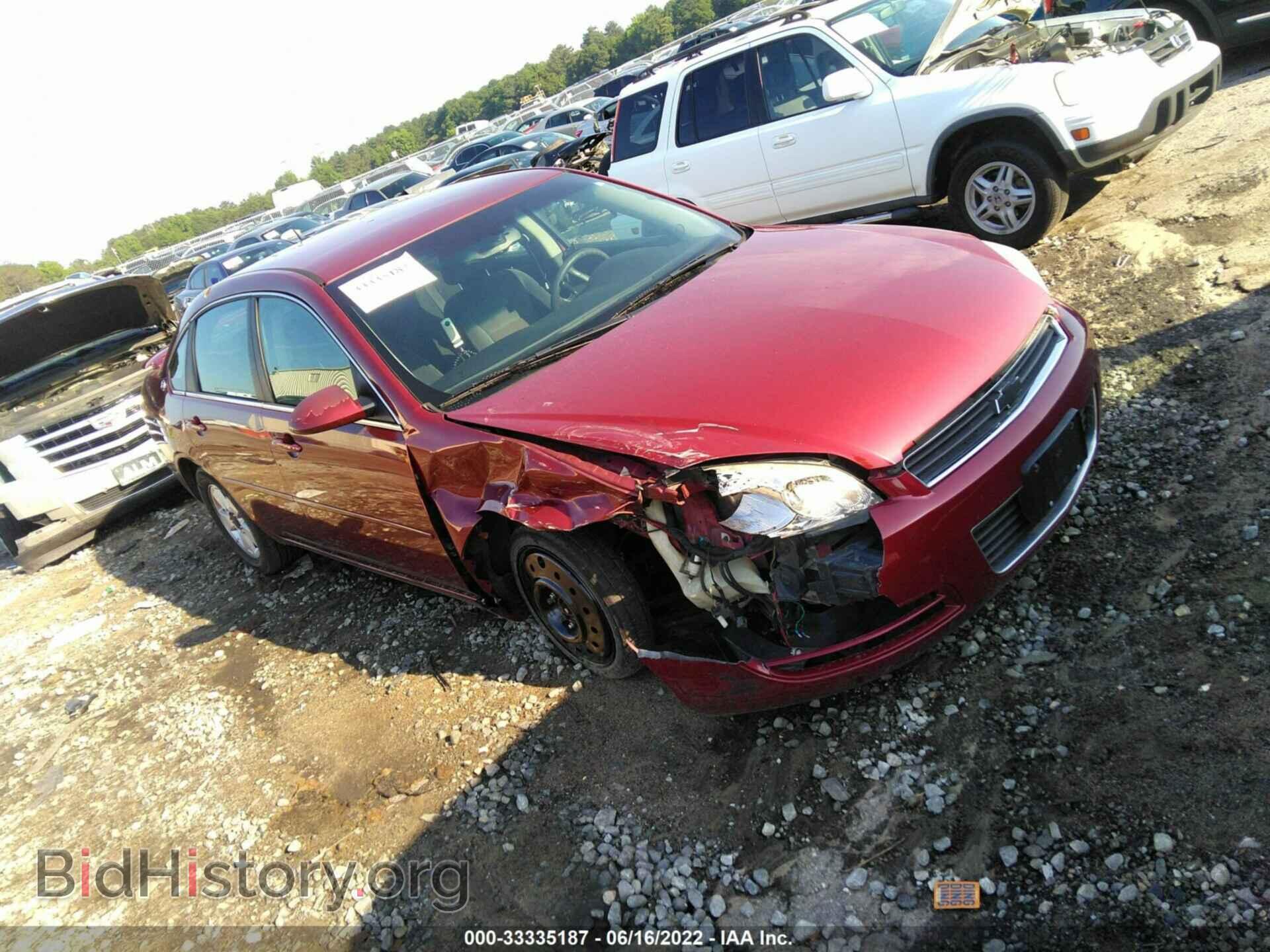 Фотография 2G1WT58N181362989 - CHEVROLET IMPALA 2008
